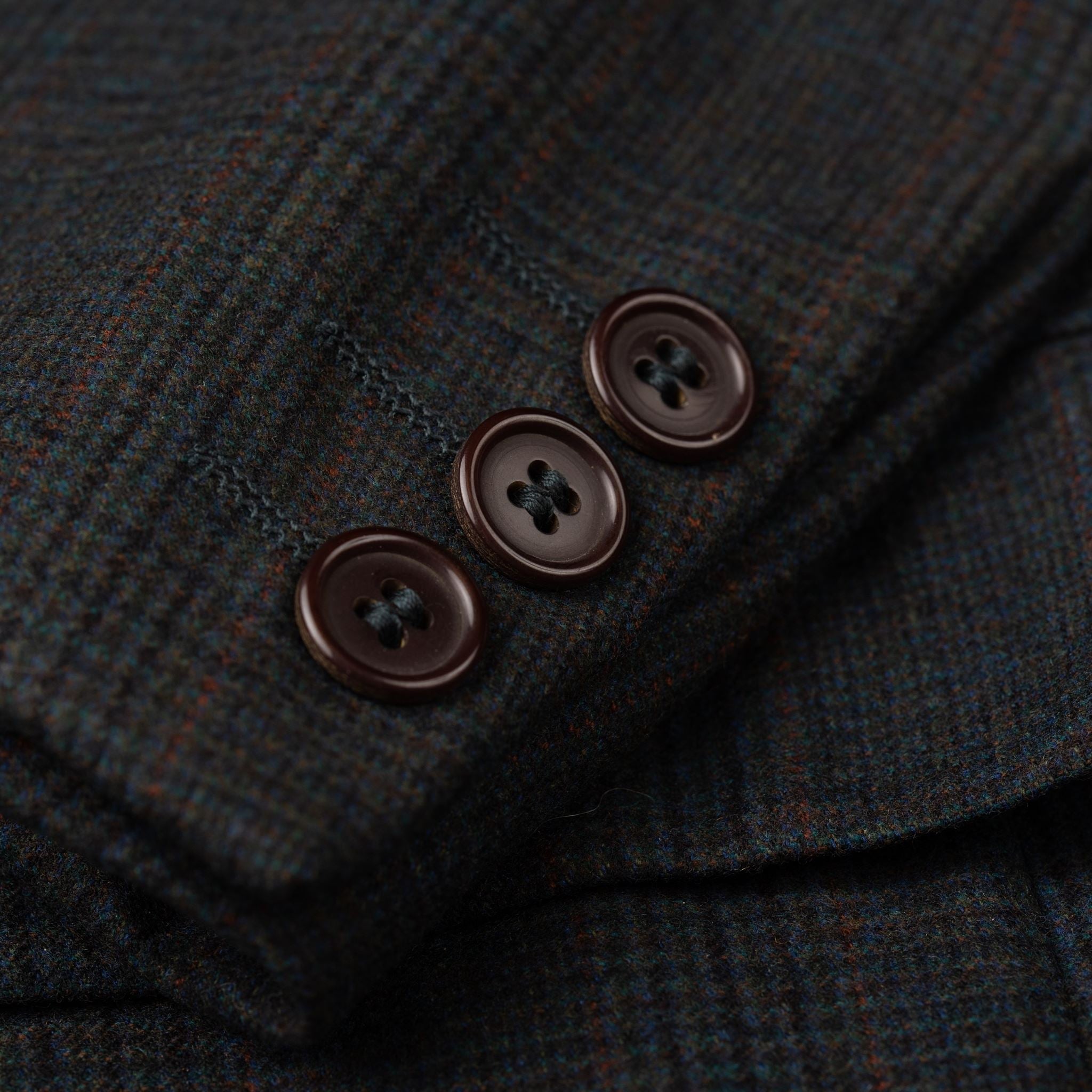 SERGIO PELLARI Green Plaid Ermenegildo Zegna Wool Suit EU 48 NEW US 38