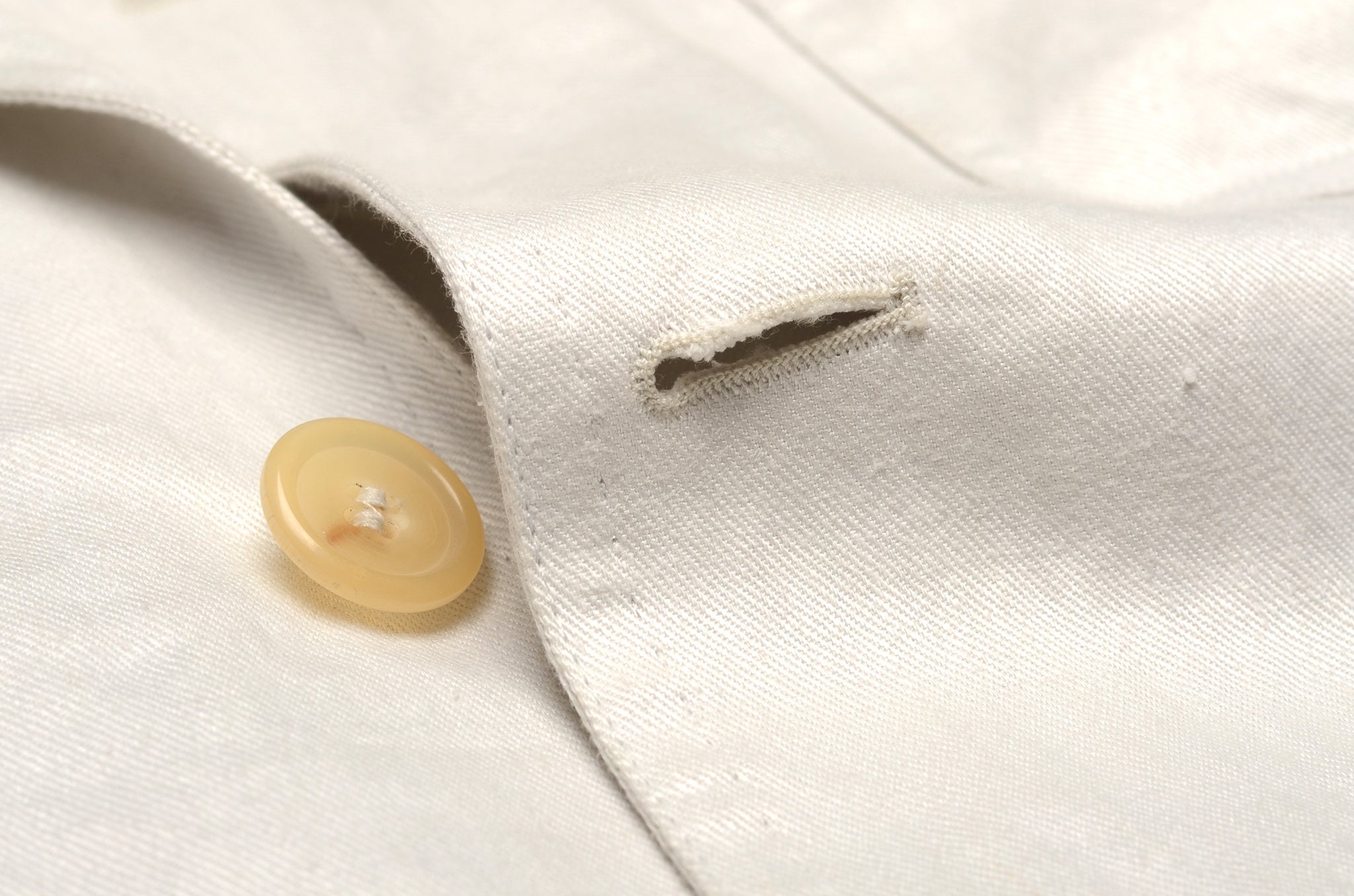 D'AVENZA Light Gray Cotton Silk Unlined Field Jacket