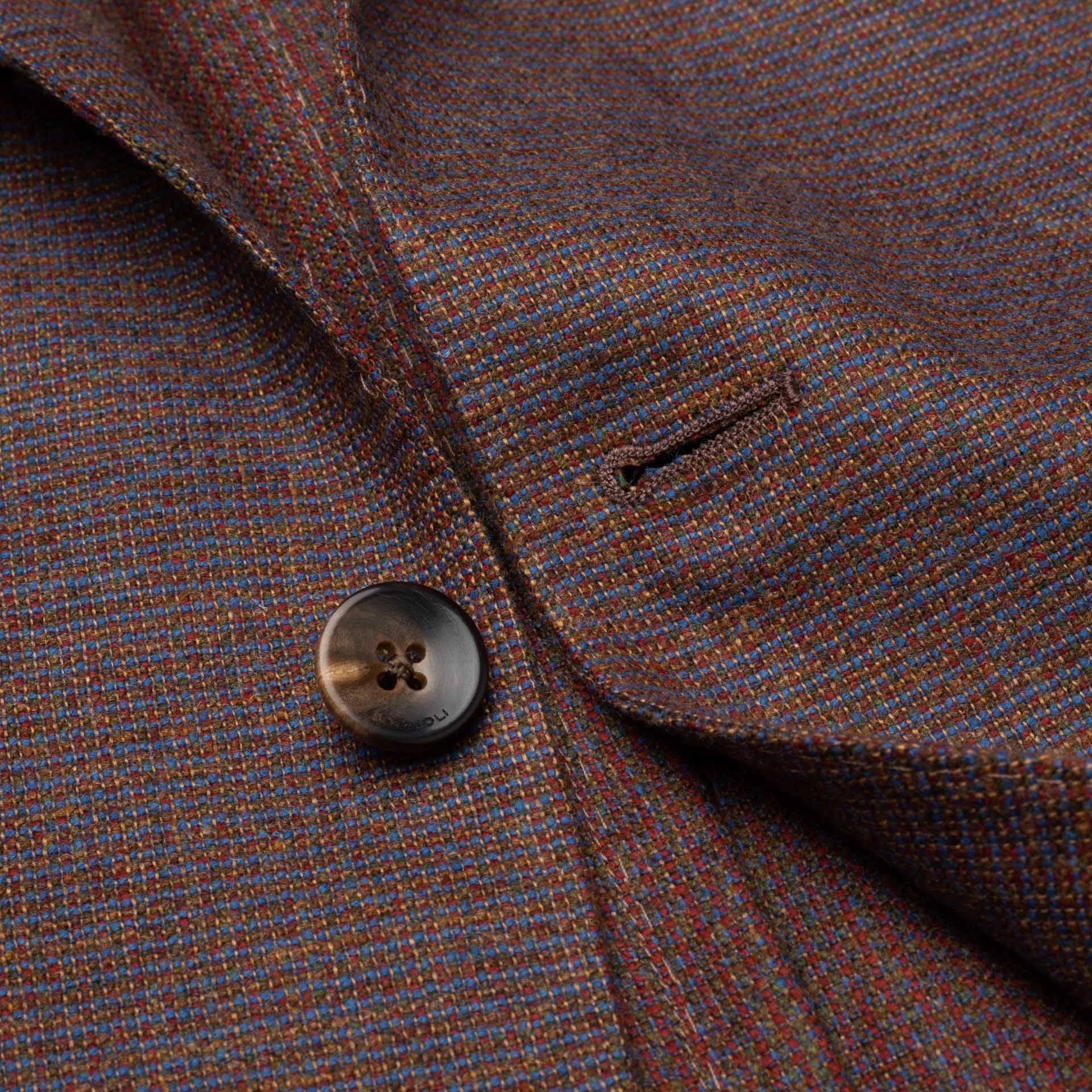 BOGLIOLI "K. Jacket" Wool-Linen-Cashmere Unlined Jacket EU 50 NEW US 40