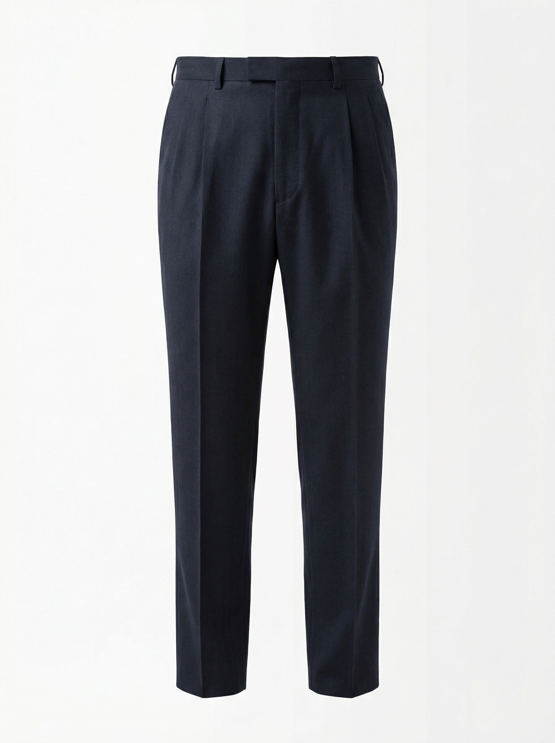 ABLA for Sir Wilson Handmade Blue Herringbone Wool Super 100's Suit
