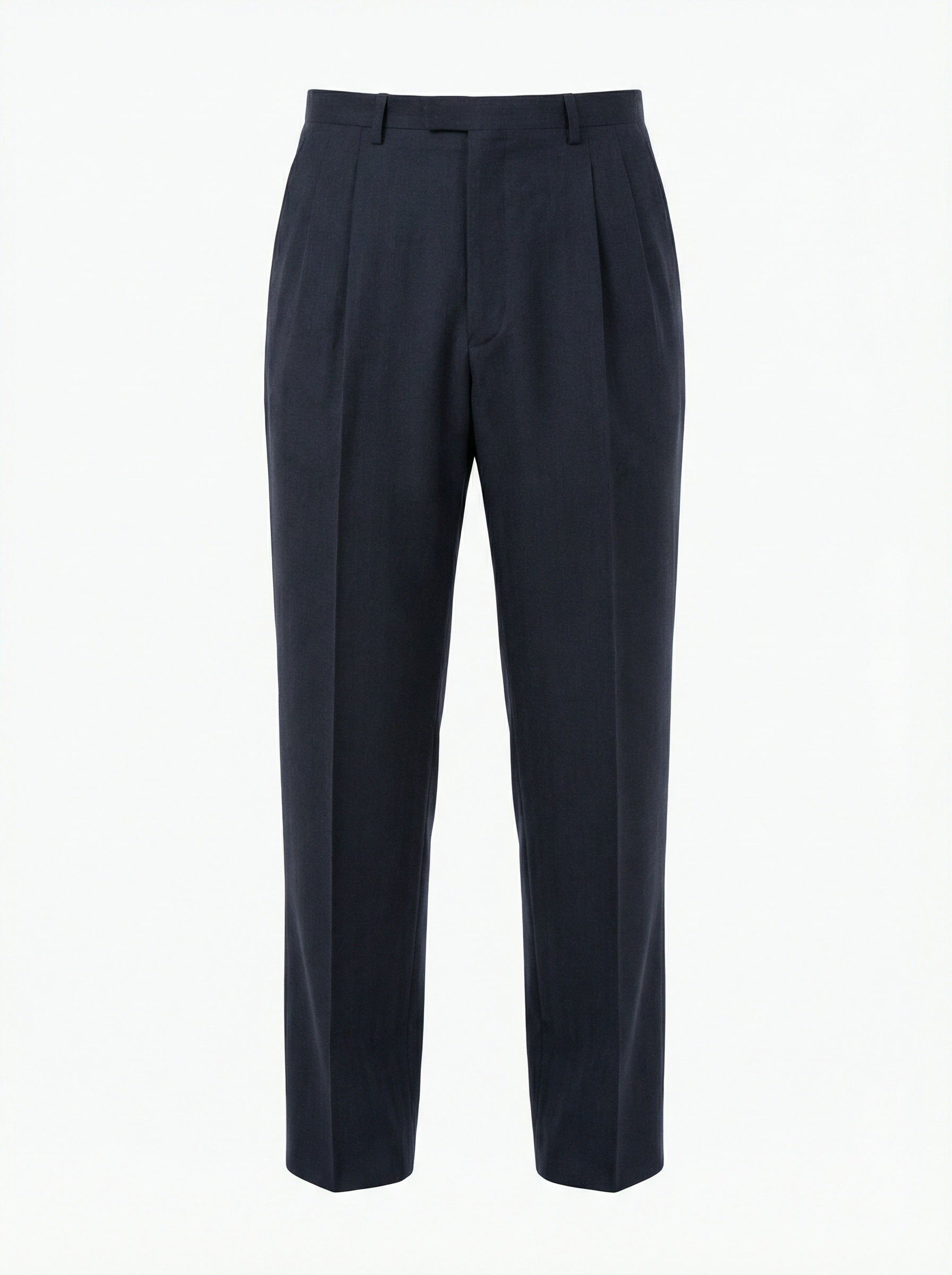 ABLA for Sir Wilson Handmade Blue Herringbone Wool Super 100's Suit