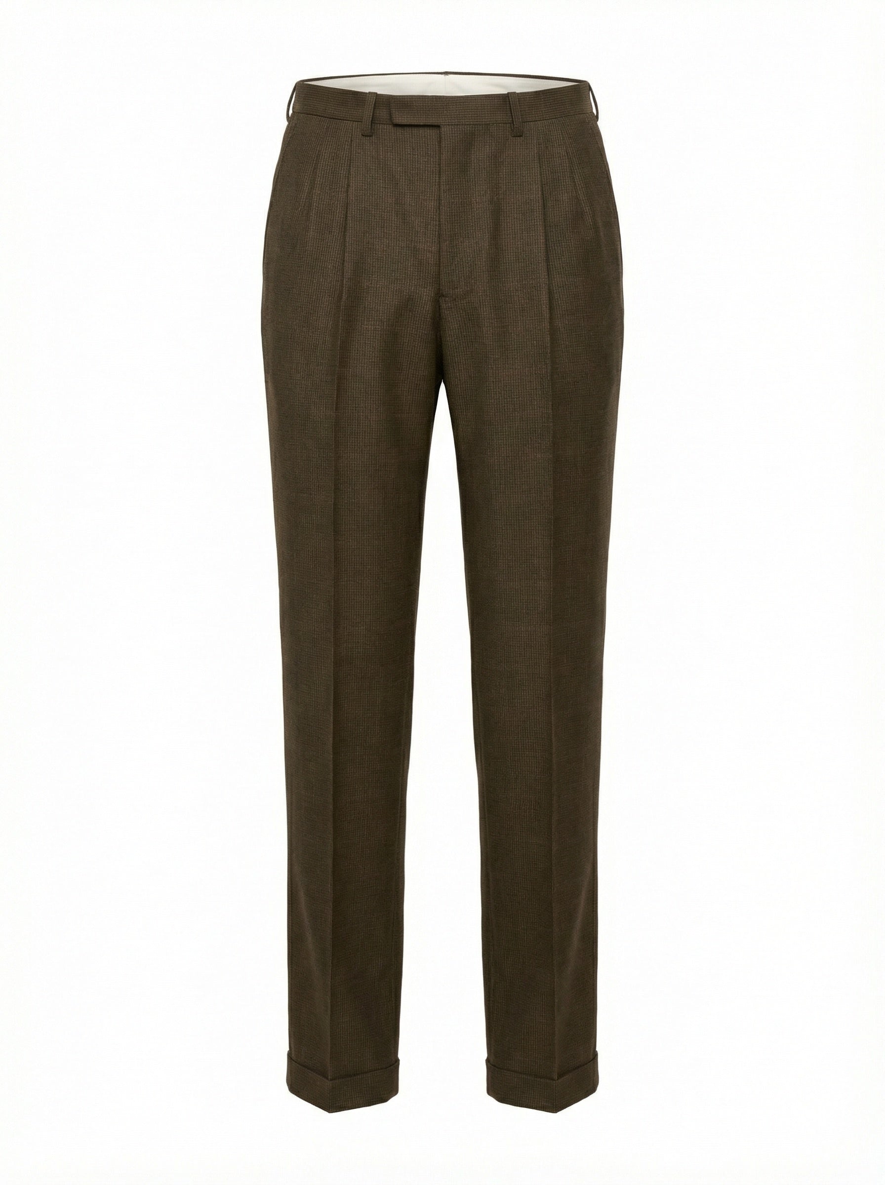 ABLA for Sir Wilson Handmade Houndstooth Australian Wool Suit