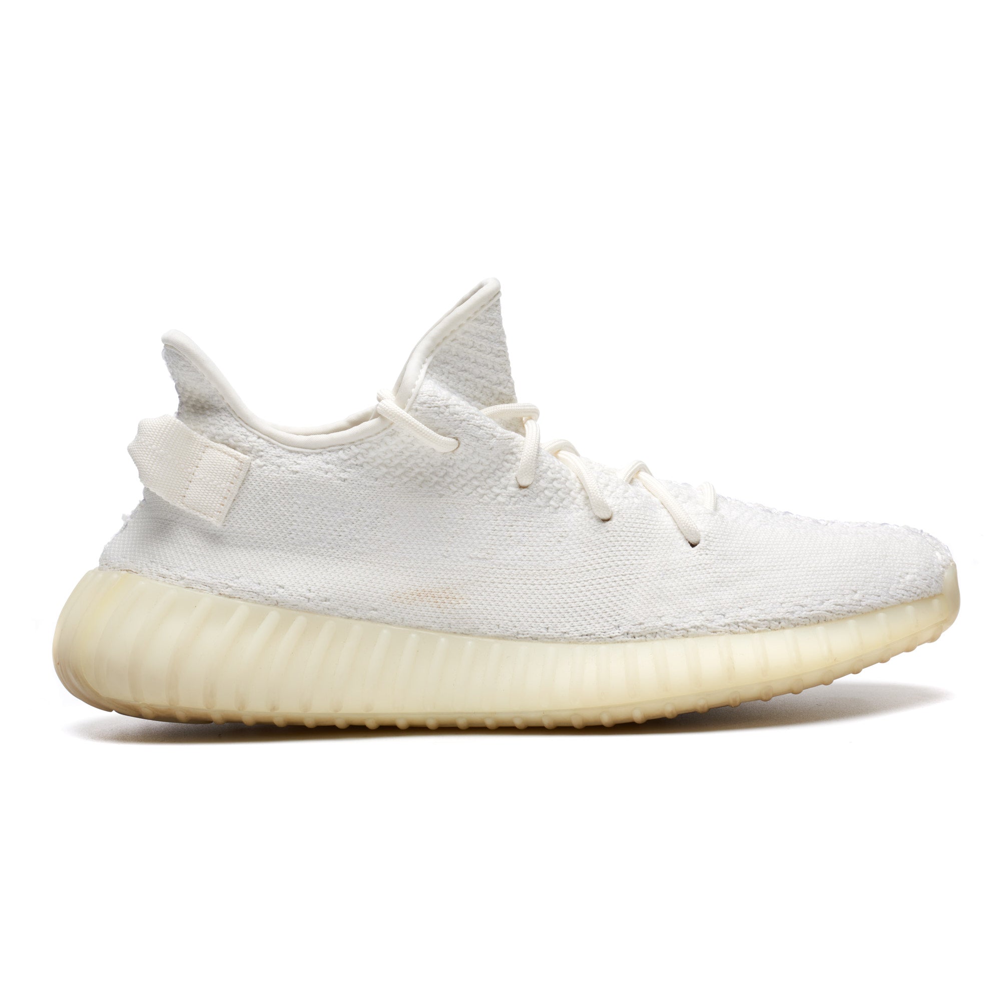 ADIDAS YEEZY 350 V2 Cream Triple White Sneakers Shoes US – SARTORIALE