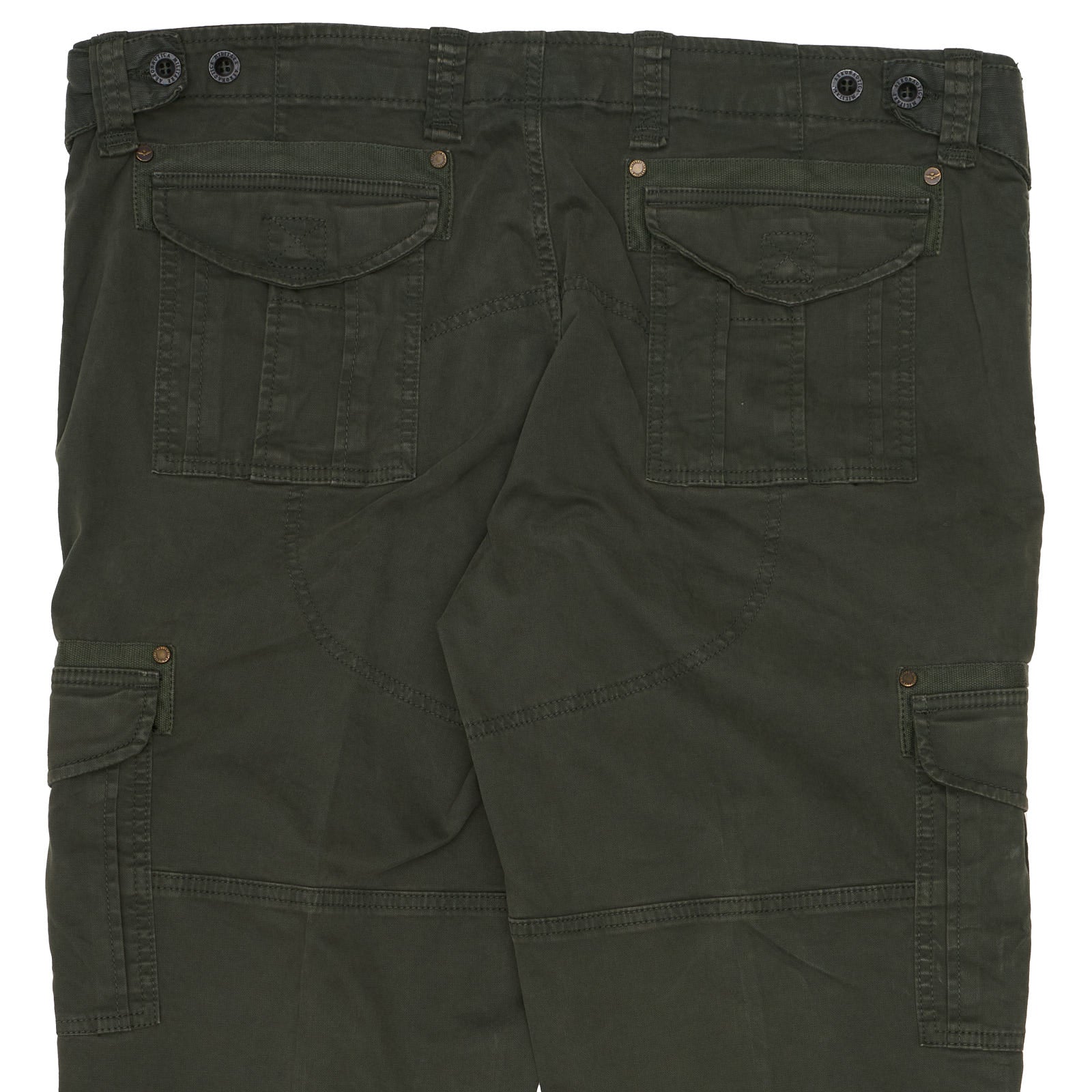 AERONAUTICA MILITARE Green Cotton Cargo Pants EU 58 NEW US 42