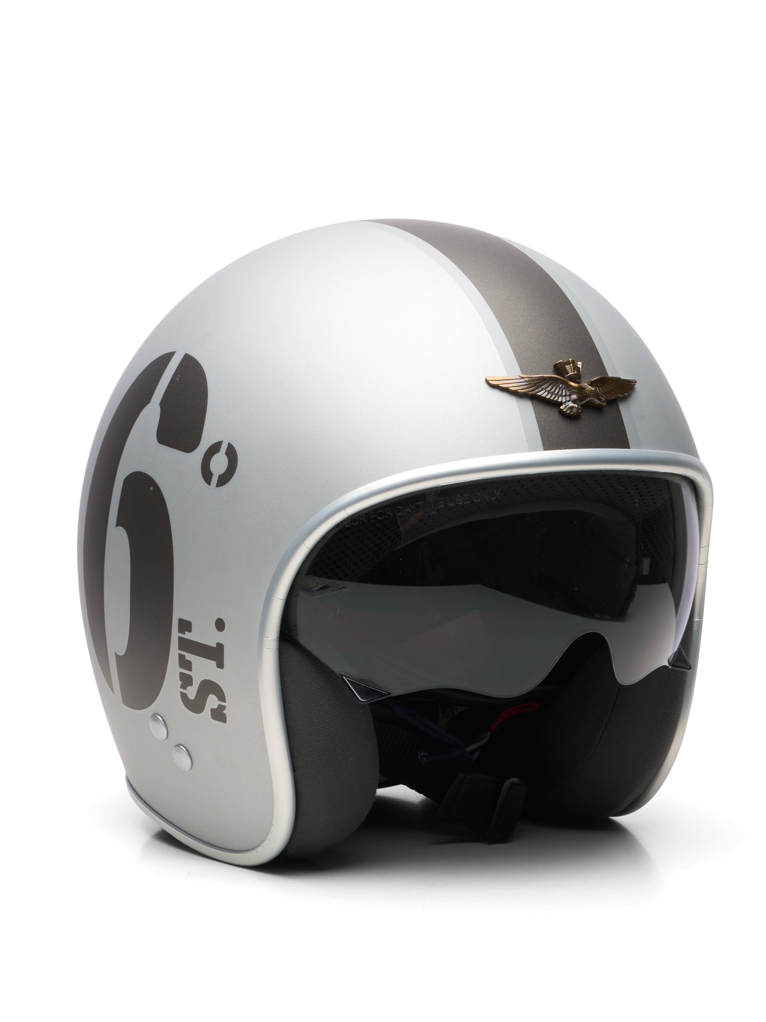 french motorcycle helmet AERONAUTICA MILITARE "Diavoli Rossi" Motorcycle Flight Helmet NEW XS France