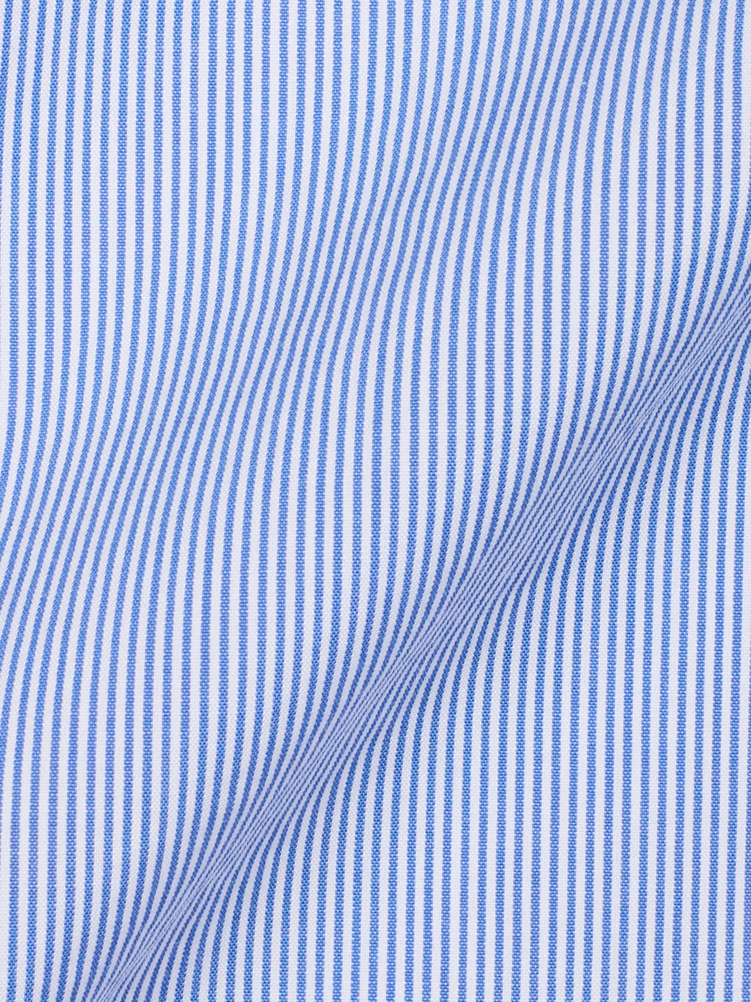 ANDERSON & SHEPPARD Blue Cotton Collarless Popover Shirt EU 41 NEW US 16