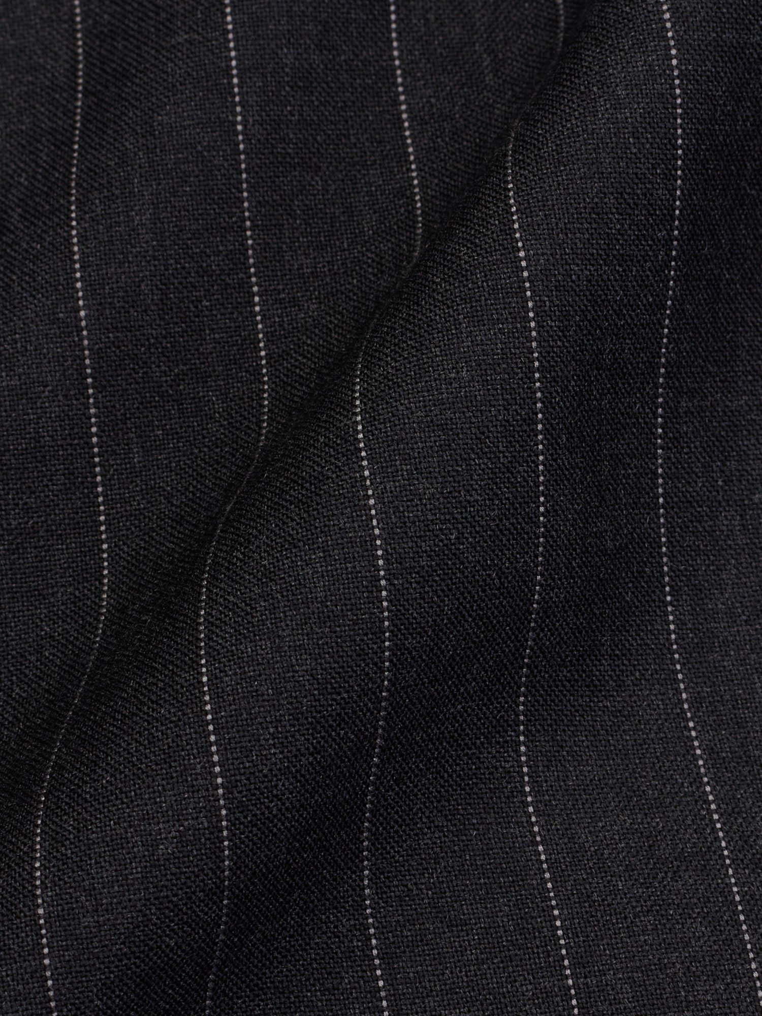ANDERSON & SHEPPARD Savile Row Gray Pinstripe Bespoke Suit 2 Pairs of Pants
