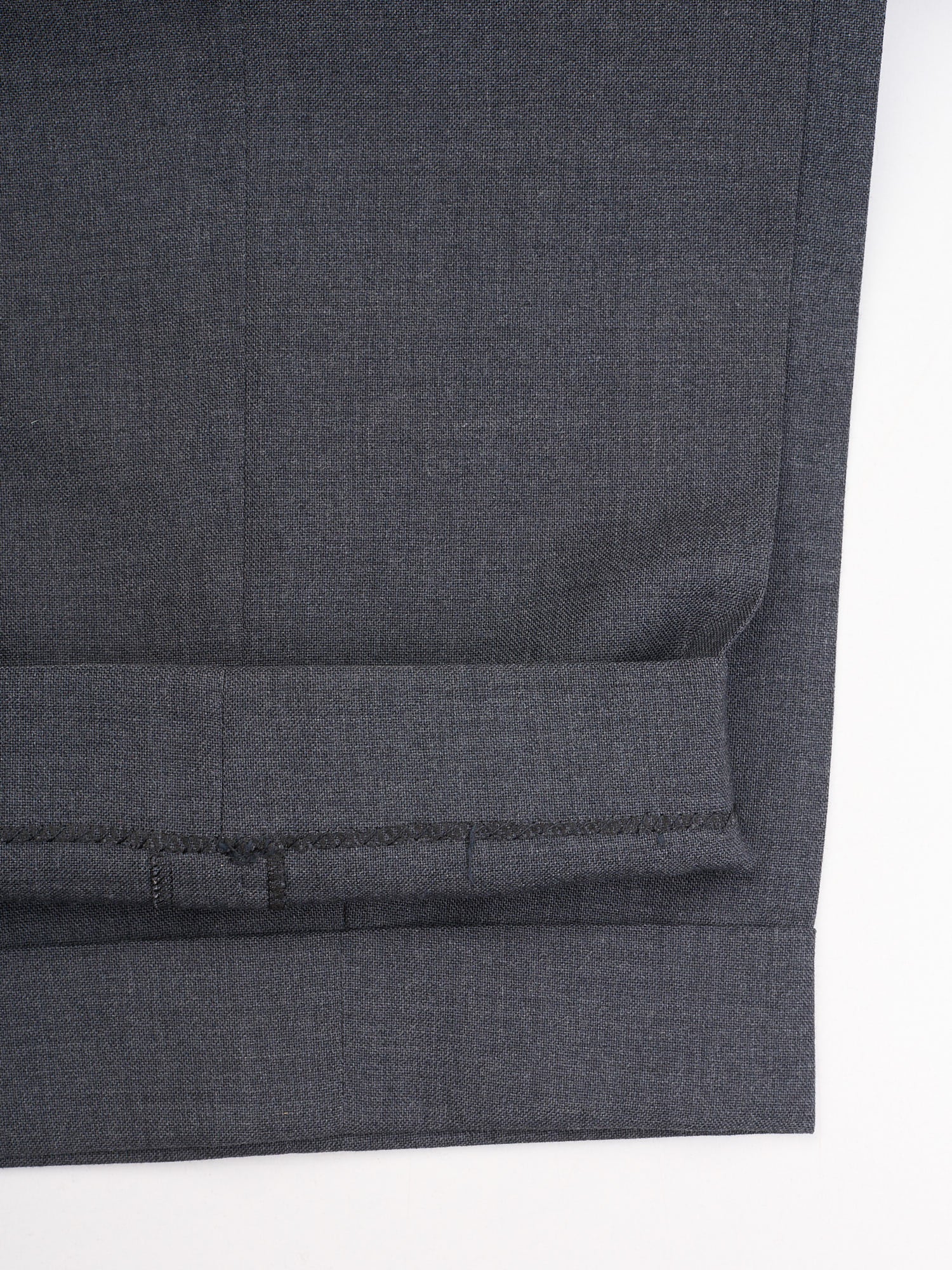 ANDERSON & SHEPPARD Savile Row Gray Wool Bespoke Suit 2 Pairs of Pants