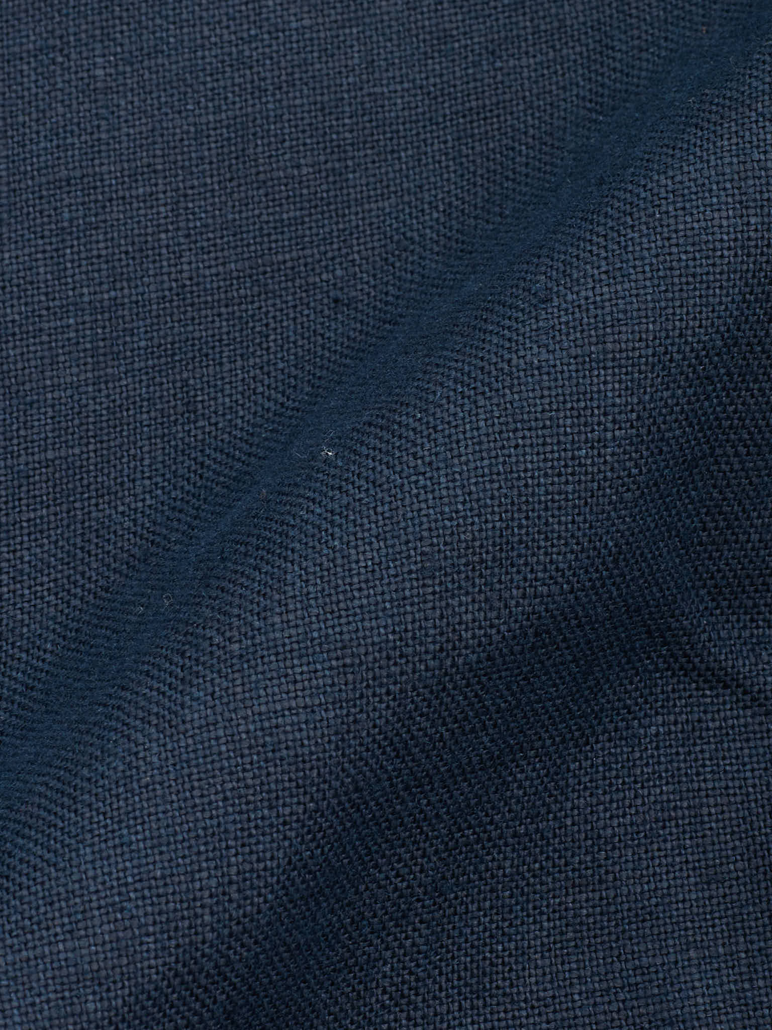 ANDERSON & SHEPPARD Navy Blue Linen Chore Jacket Overshirt NEW