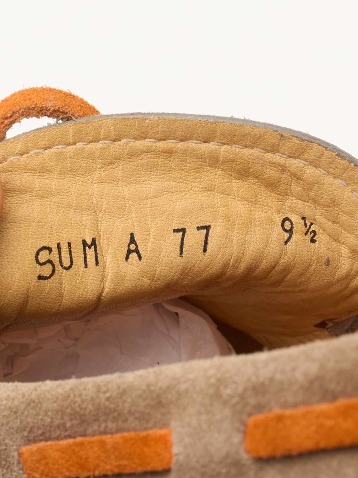 ARFANGO Firenze Tan Suede Leather Driving Moccasin EU 9.5 US 10.5