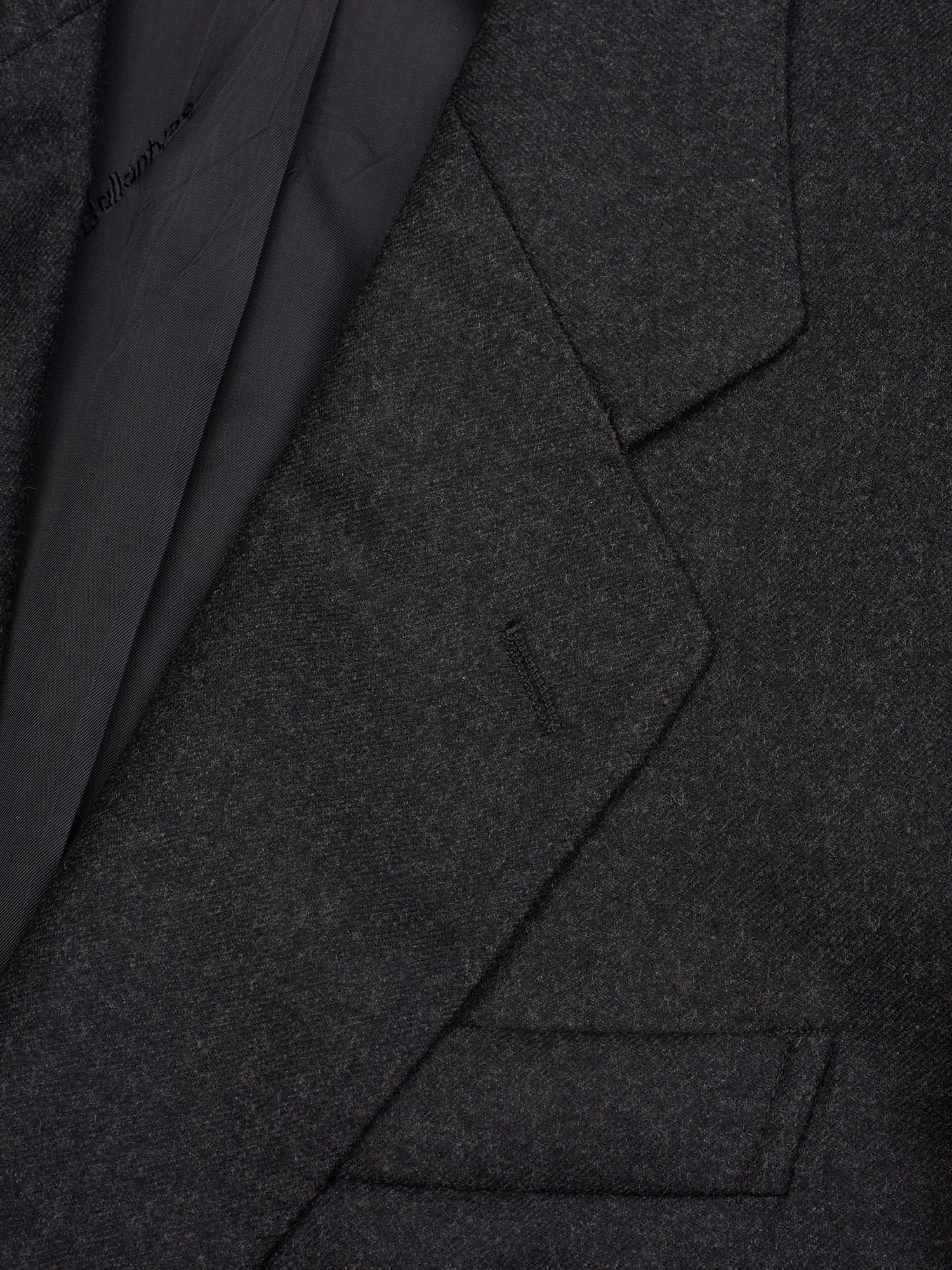 Sir Wilson BALANTYNE Scotland Dark Gray Flannel Wool Suit