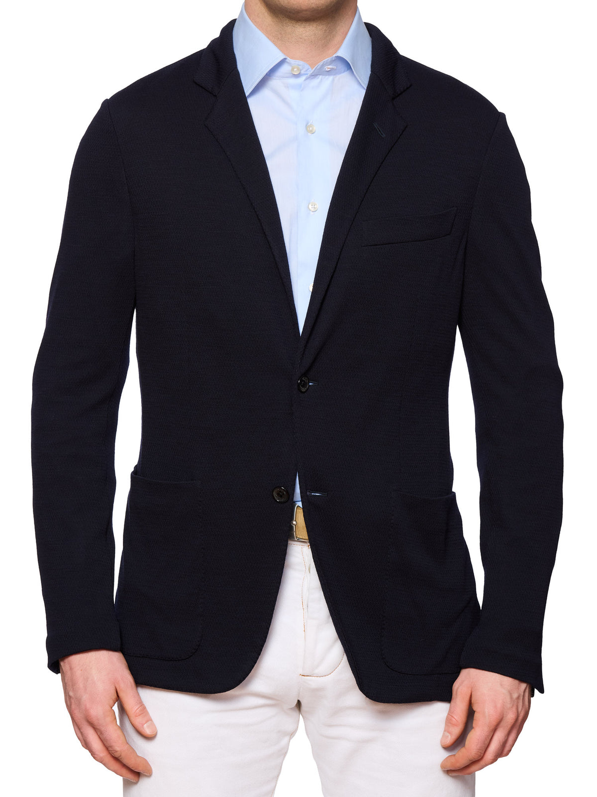 BELVEST Navy Super 120