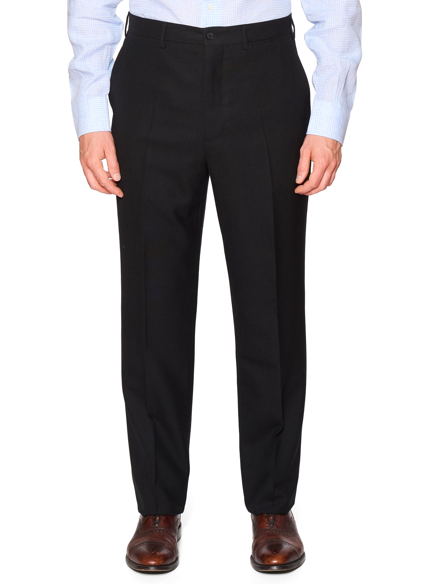 BERG & BERG Alfie Black Slim Fit Dress Pants EU 52 NEW US 36