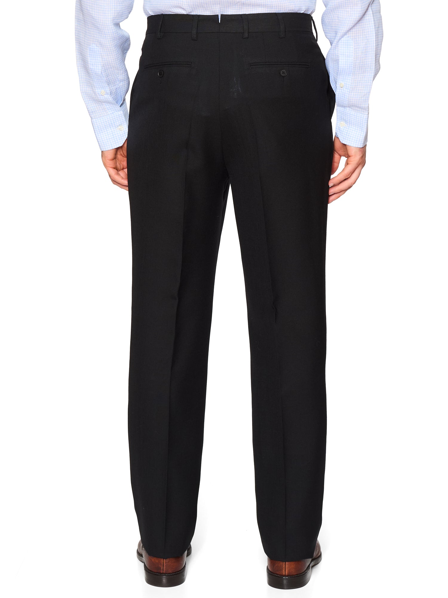 BERG & BERG Alfie Black Slim Fit Dress Pants EU 52 NEW US 36