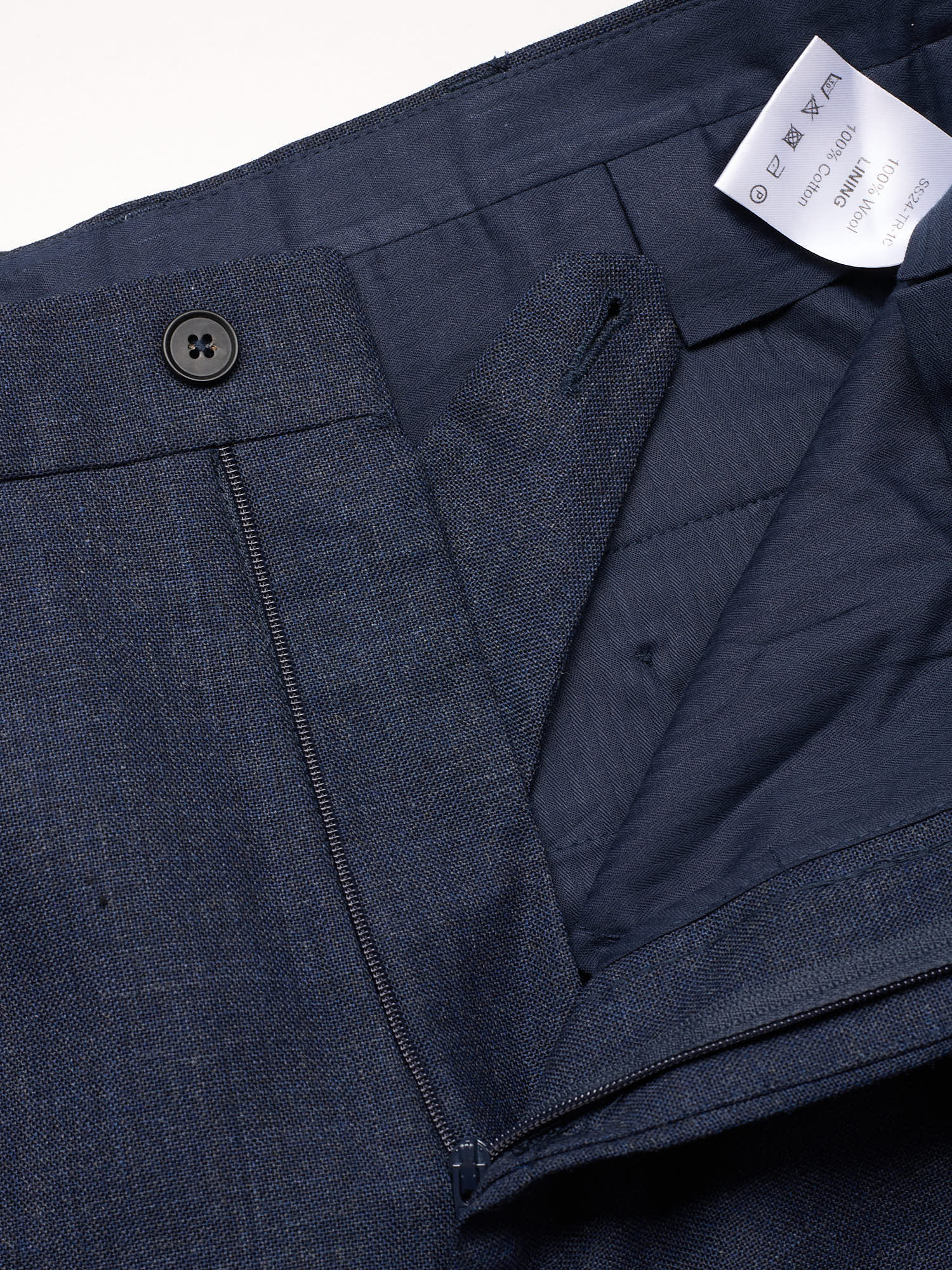 BERG & BERG Alfie Blue Slim Fit Dress Pants EU 52 NEW US 36