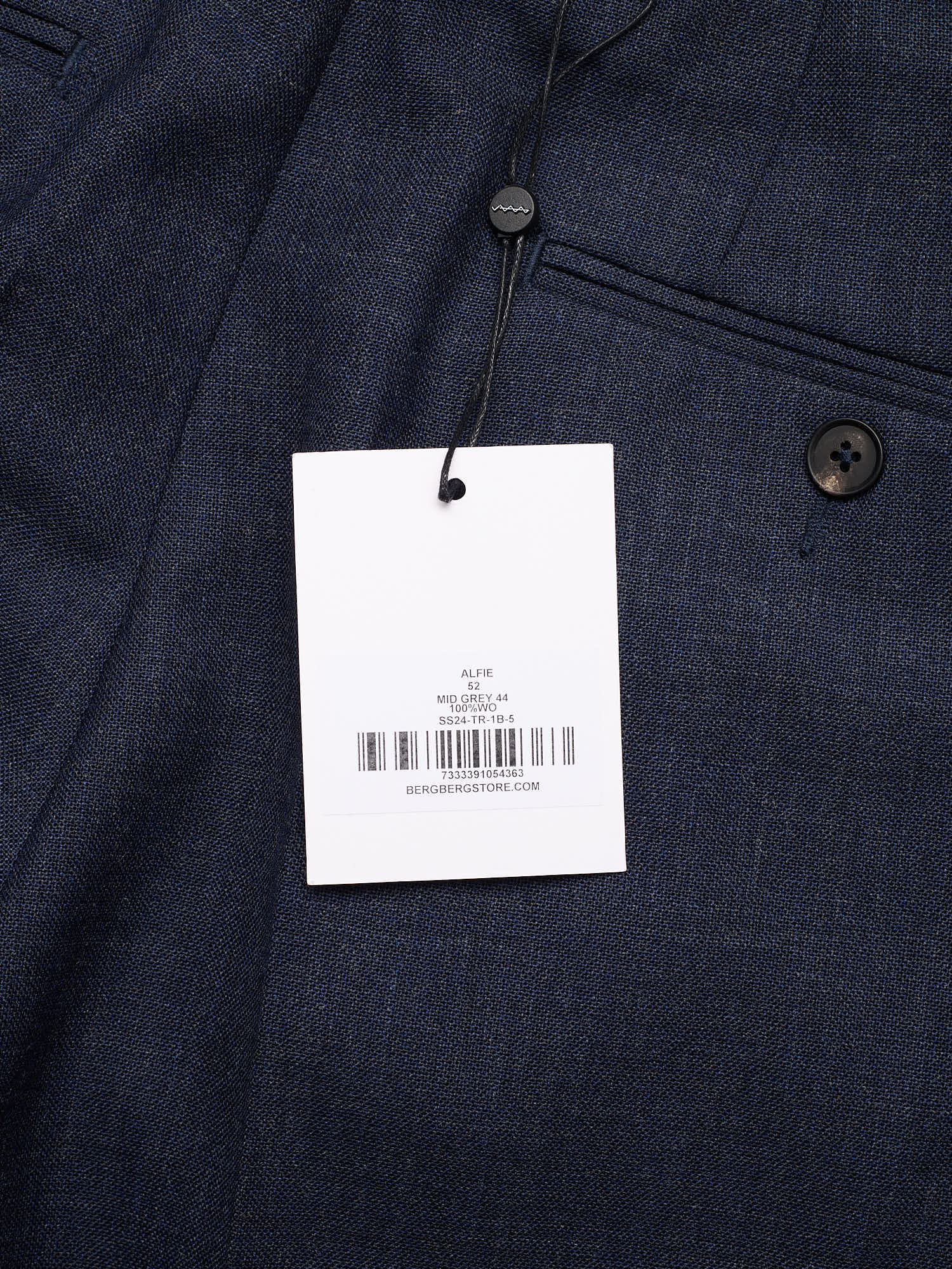 BERG & BERG Alfie Blue Slim Fit Dress Pants EU 52 NEW US 36