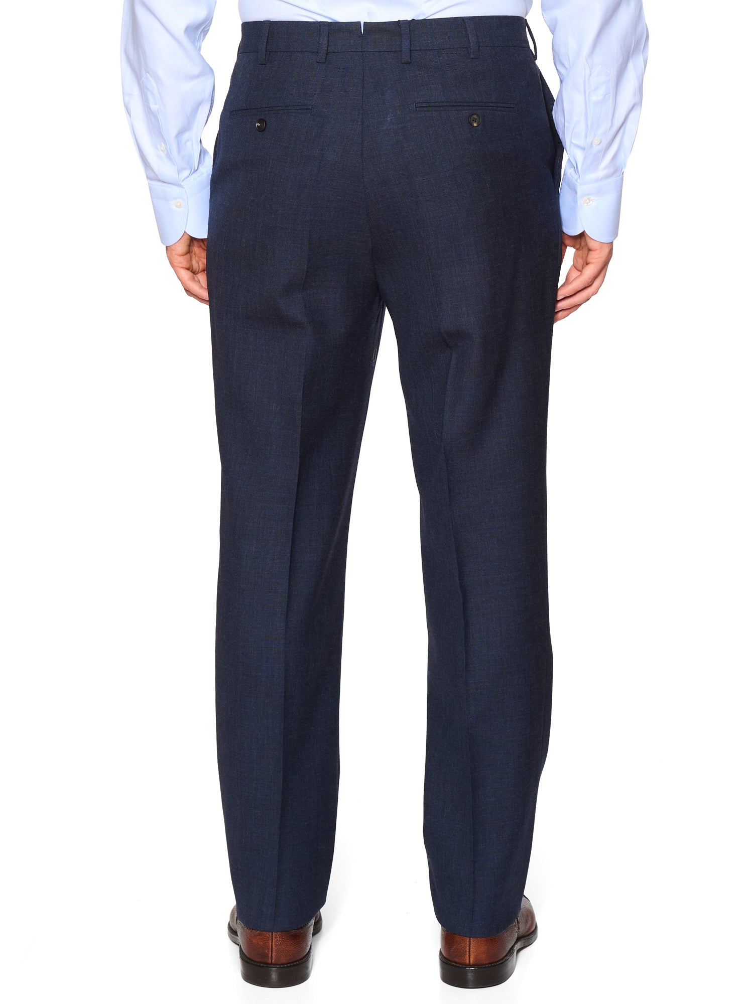 BERG & BERG Alfie Blue Slim Fit Dress Pants EU 52 NEW US 36