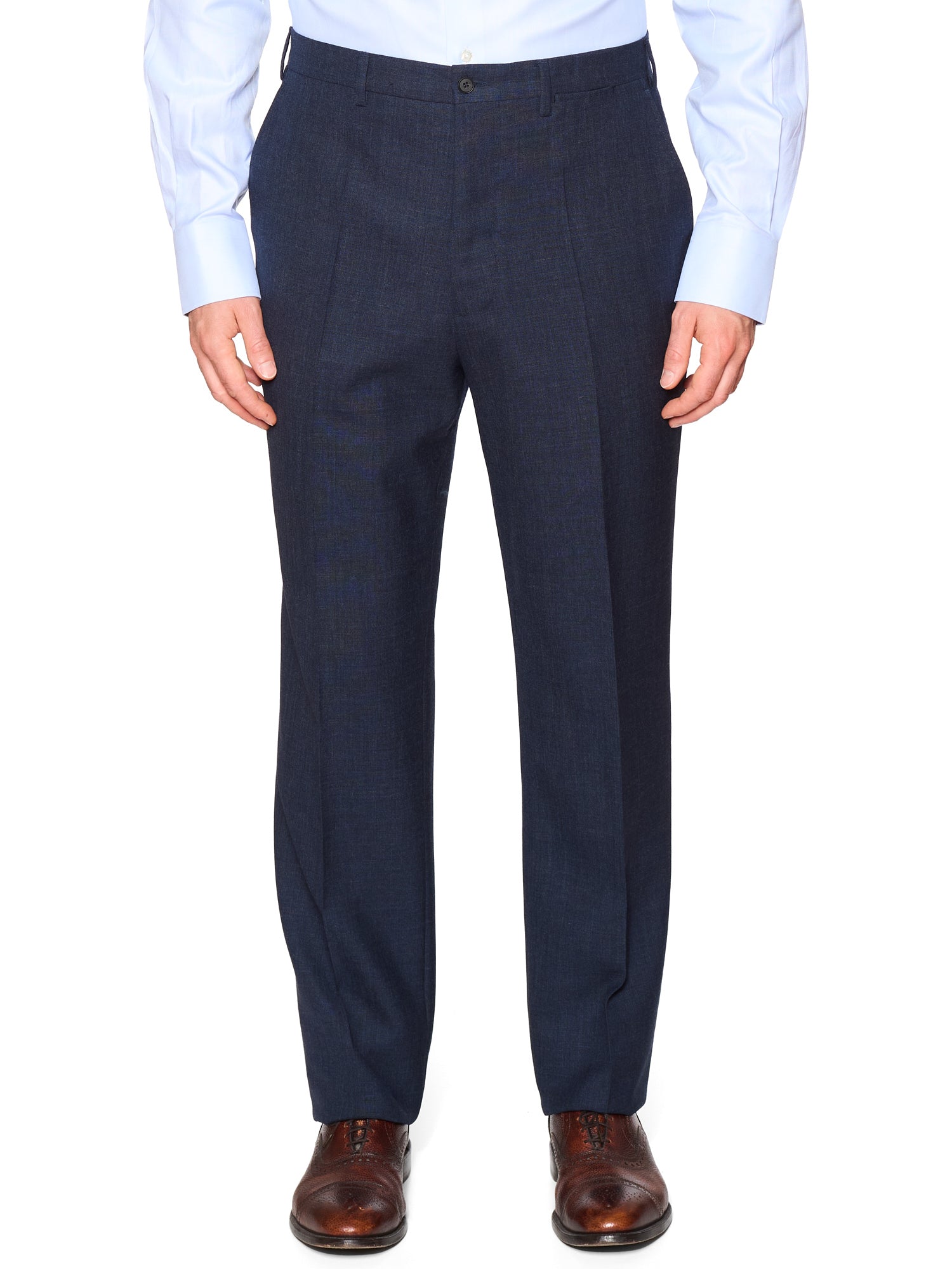 BERG & BERG Alfie Blue Slim Fit Dress Pants EU 52 NEW US 36