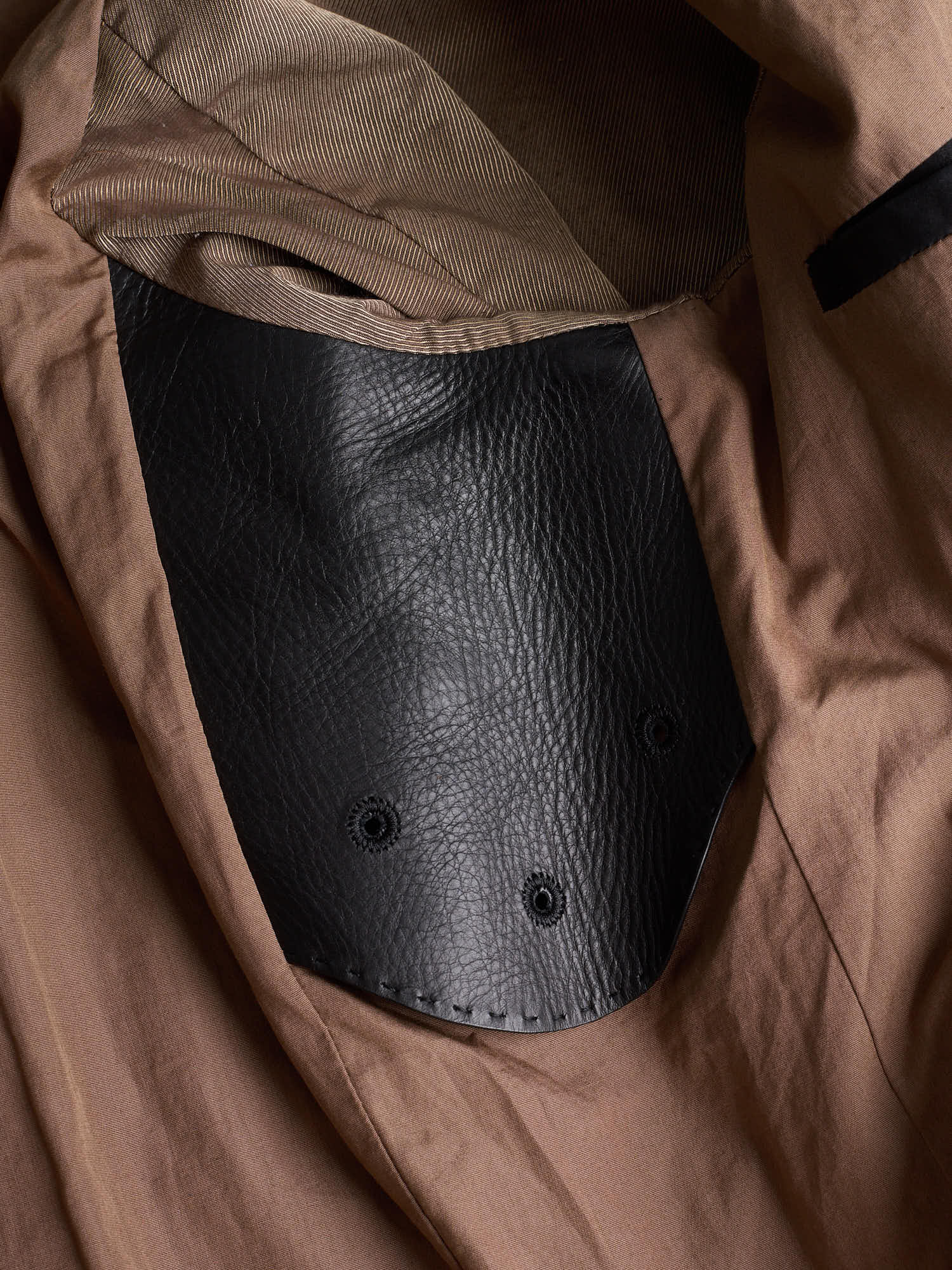 BERLUTI Paris Black Calfskin Double Breasted Leather Jacket