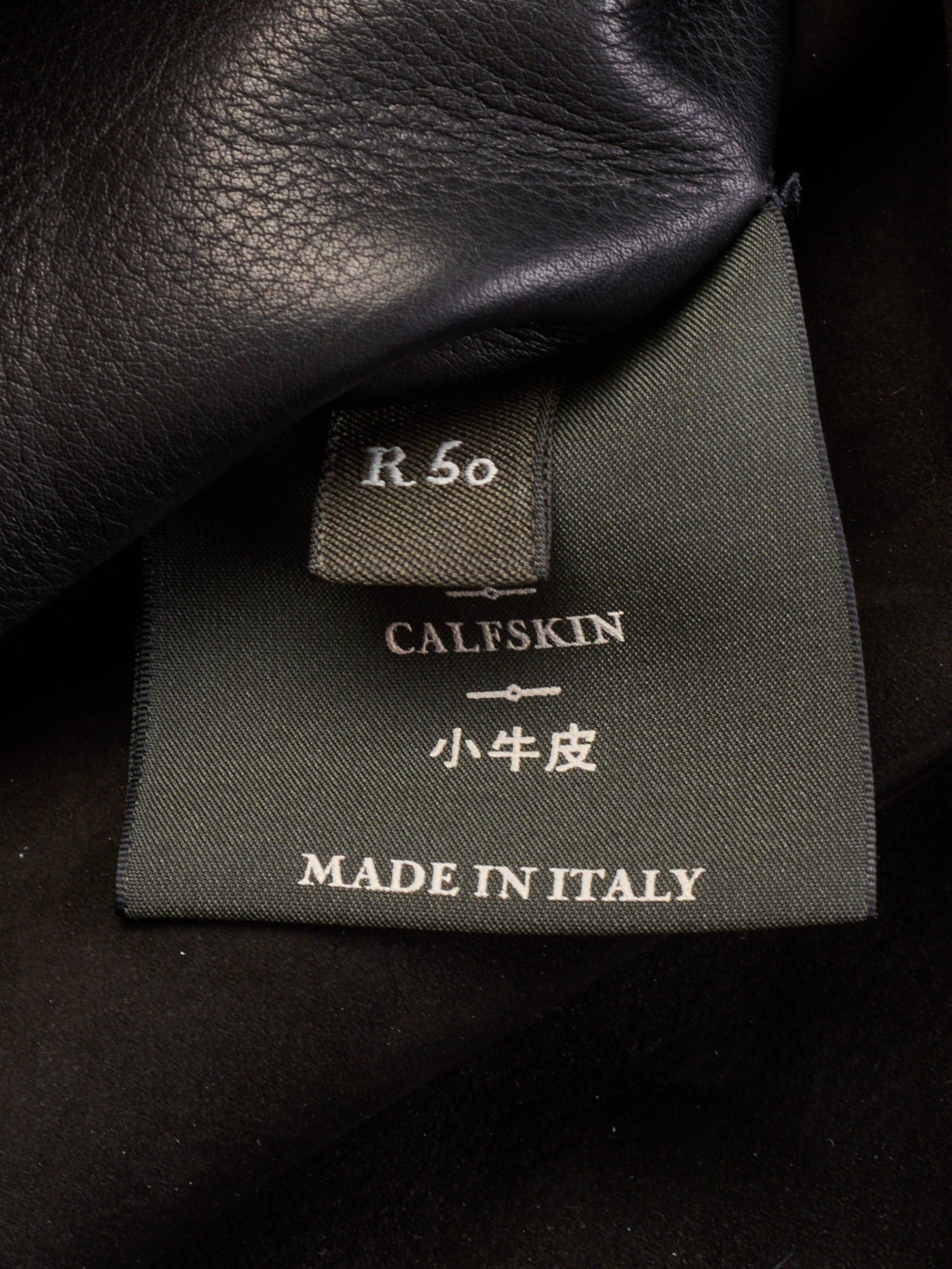 BERLUTI Paris Black Napa leather Calfskin Collarless Biker Leather Jacket