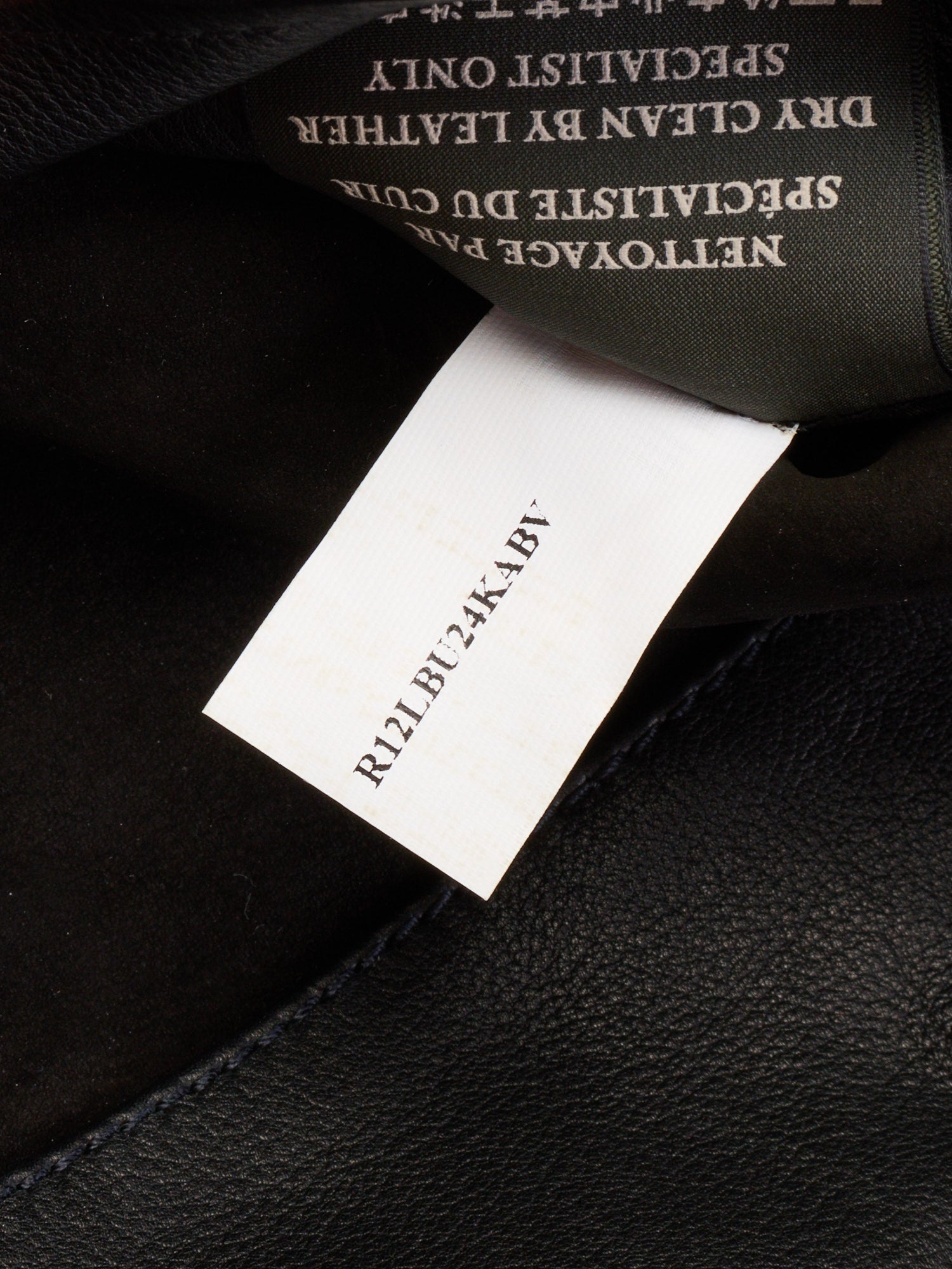 BERLUTI Paris Black Napa leather Calfskin Collarless Biker Leather Jacket