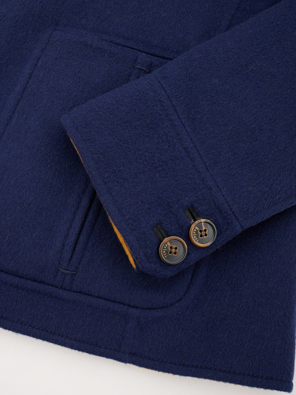 BERLUTI Paris Hand-Made Double Face Pure Cashmere Forestiere style Jacket