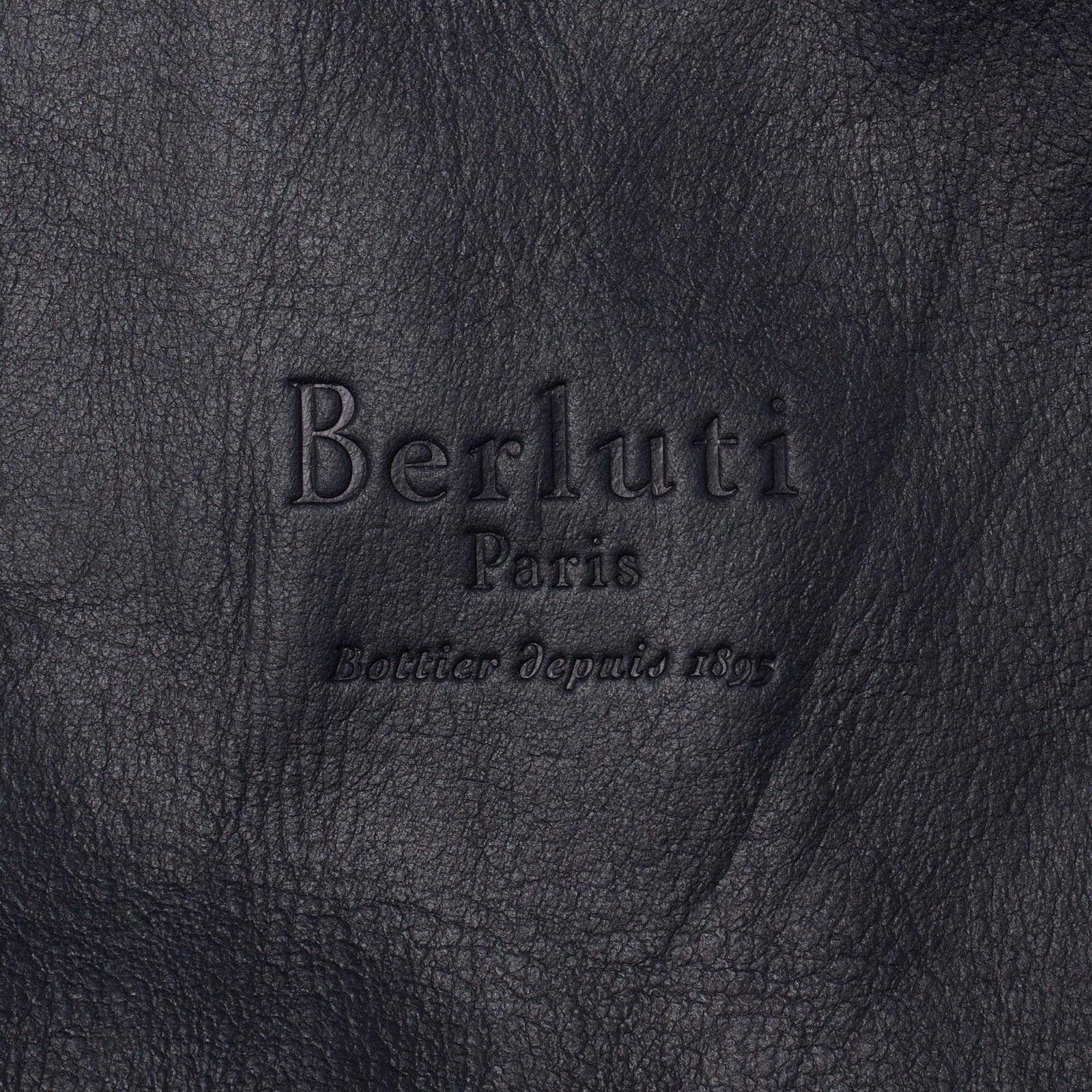 BERLUTI Paris Blue Lambskin Suede Leather Unlined Cardigan Jacket Blouson R50 US M BERLUTI