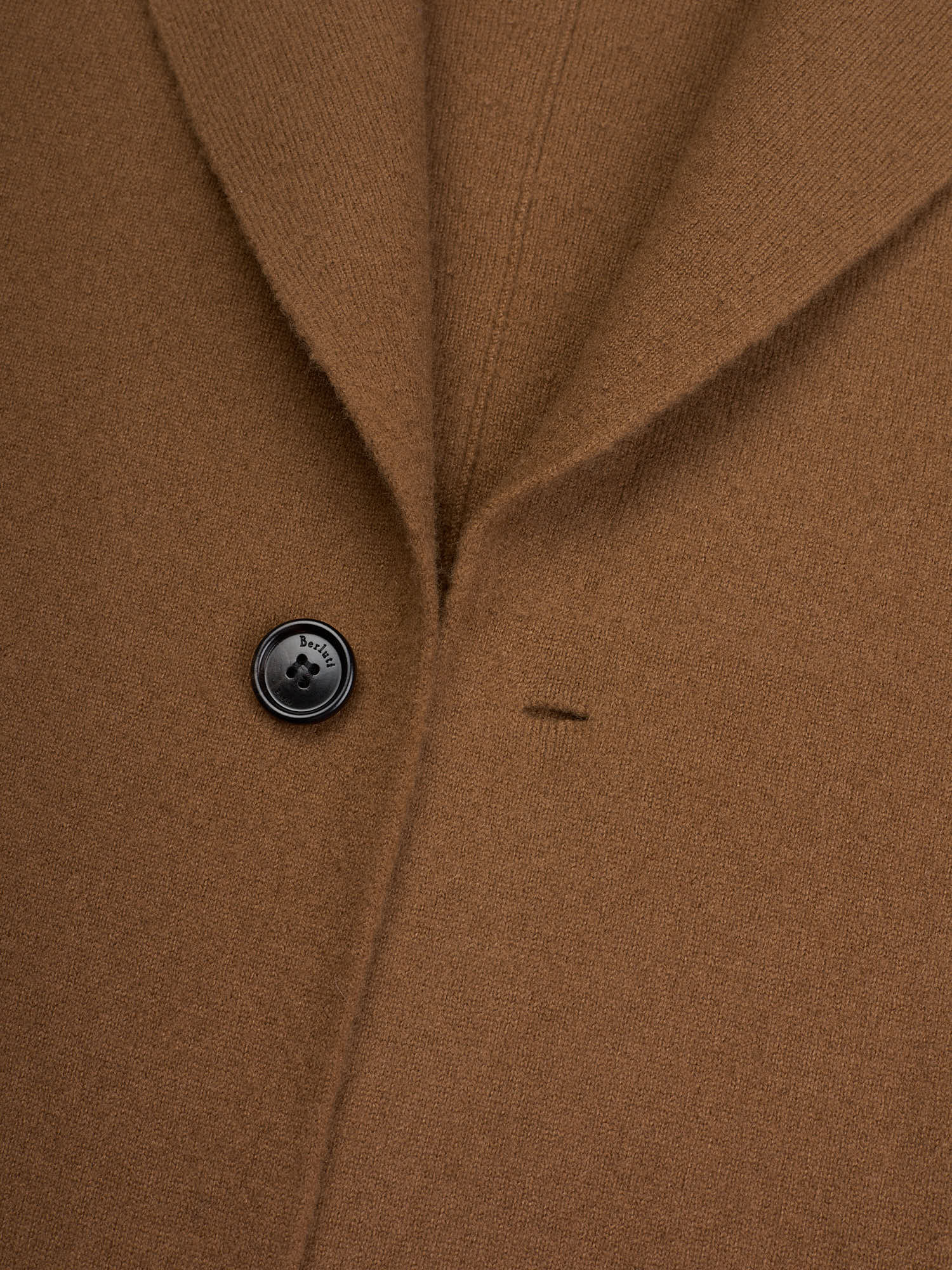 BERLUTI Paris Brown Cashmere Wool Knit Cardigan Size M 2017 Haider Ackermann