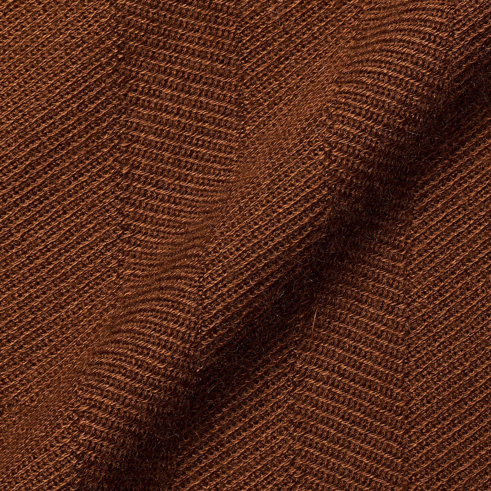 BERLUTI Paris Brown Herringbone Cashmere-Silk Knit Cardigan Sweater R50 NEW US M BERLUTI
