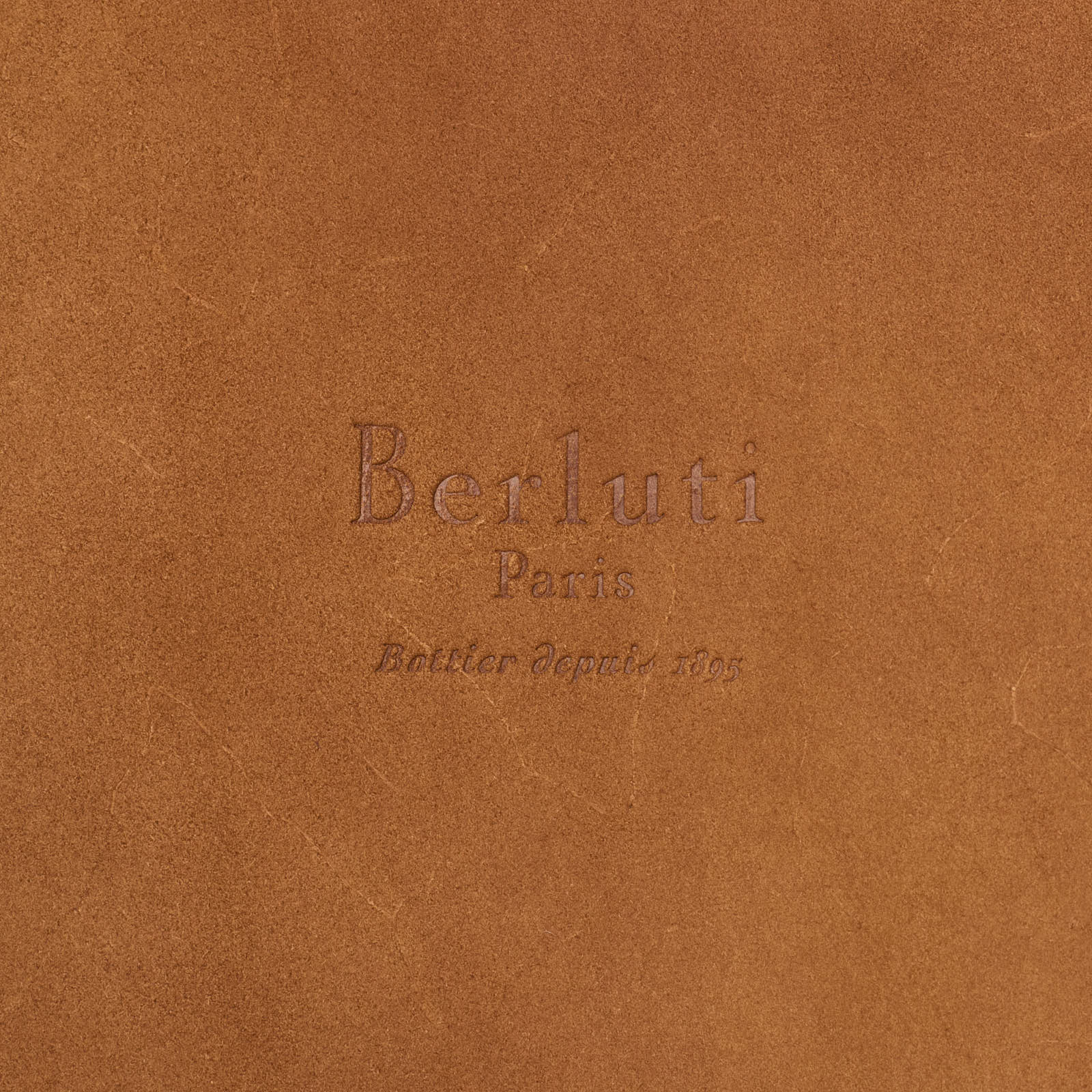 BERLUTI Paris Cognac Calfskin Leather Jacket EU 50 NEW US M