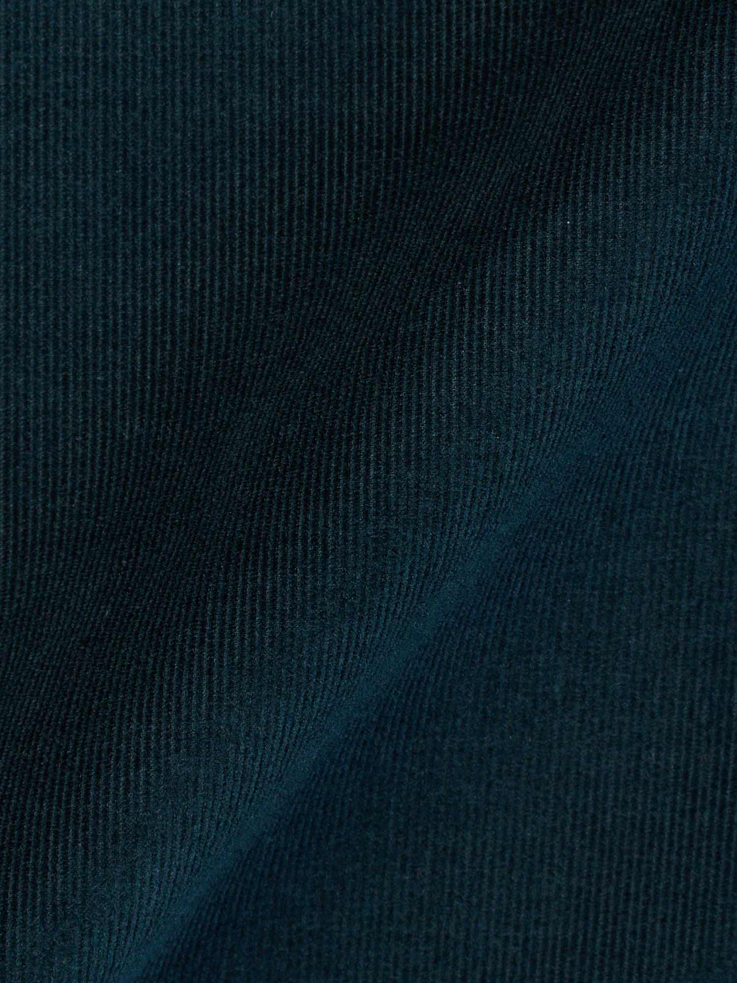 BERLUTI Paris Dark Teal Corduroy Cotton Casual Shirt