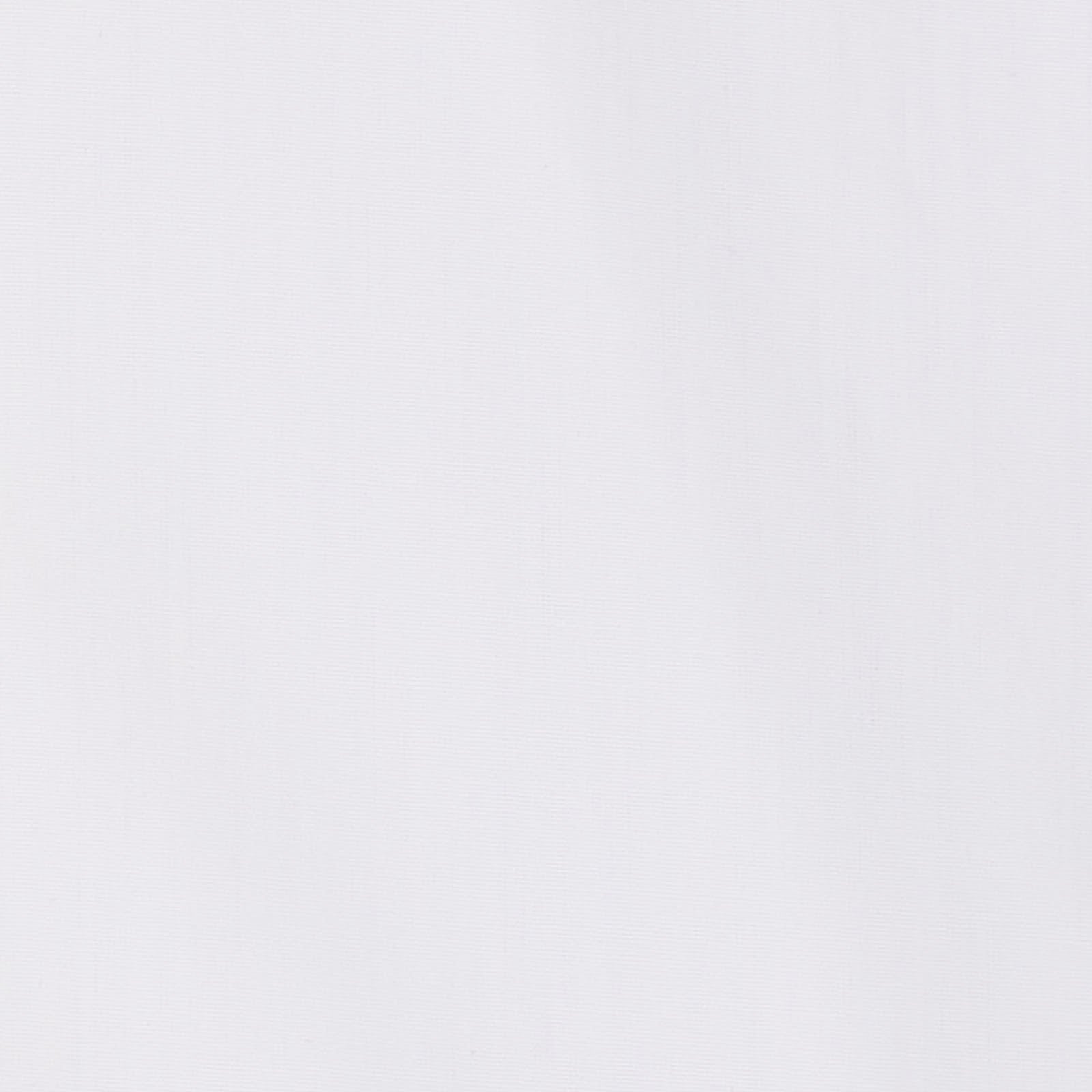 BESPOKE ATHENS Handmade White Cotton Poplin Dress Shirt EU 38 NEW US 15