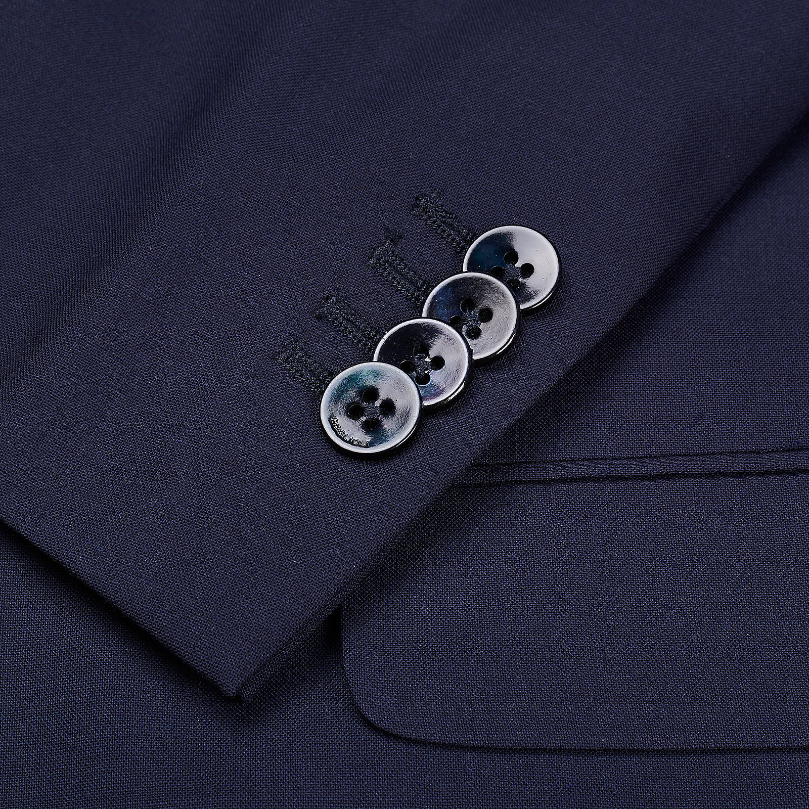 BOGLIOLI Milano "69" Navy Blue Virgin Wool Suit EU 56 NEW US 44 46 Slim Fit