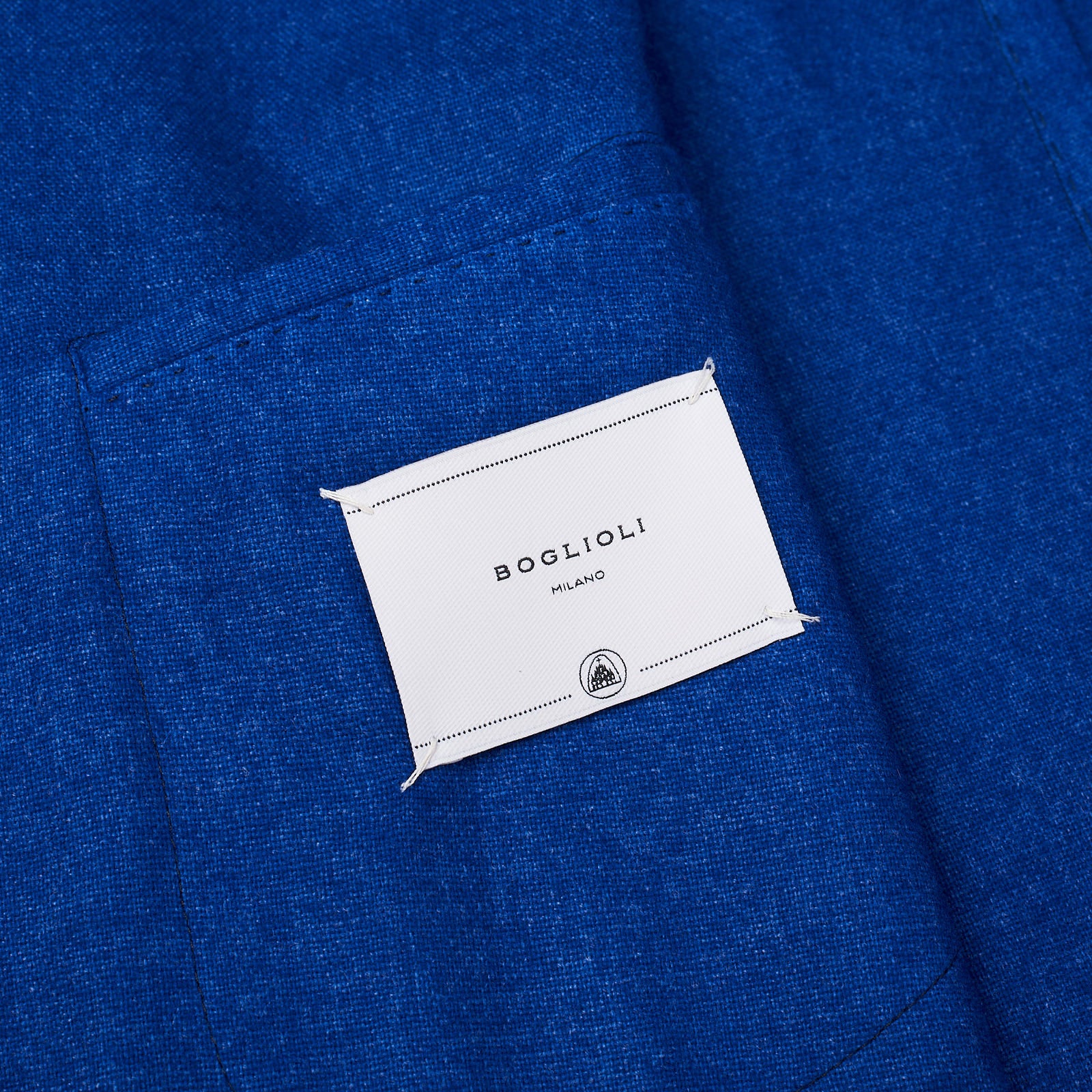 BOGLIOLI Milano "76" Royal Blue Wool Blend Unlined Jacket EU 48 NEW US 38 BOGLIOLI