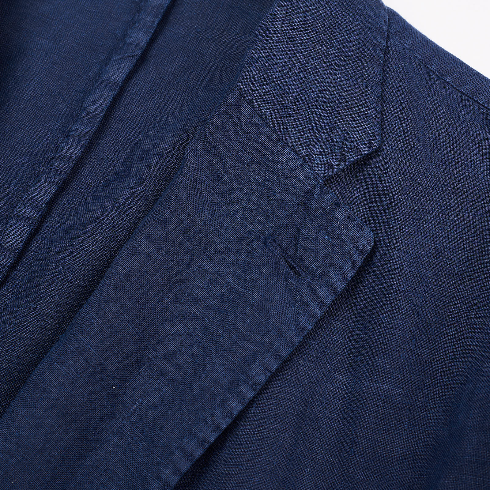 BOGLIOLI Milano "K. Jacket" Navy Blue Linen Unlined Suit EU 56 NEW US 46 Slim Fit