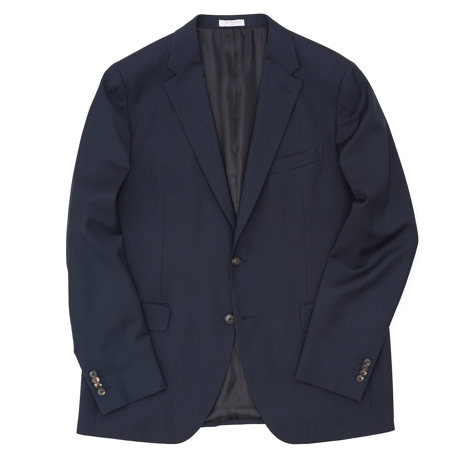 BOGLIOLI Milano "SFORZA" Blue Virgin Wool Suit EU 56 NEW US 44 46 Slim Fit