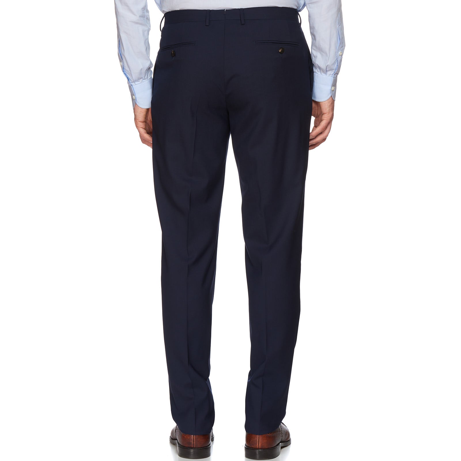 BOGLIOLI Milano "K. Jacket" Navy Blue Virgin Wool Unlined Suit NEW Slim Fit BOGLIOLI