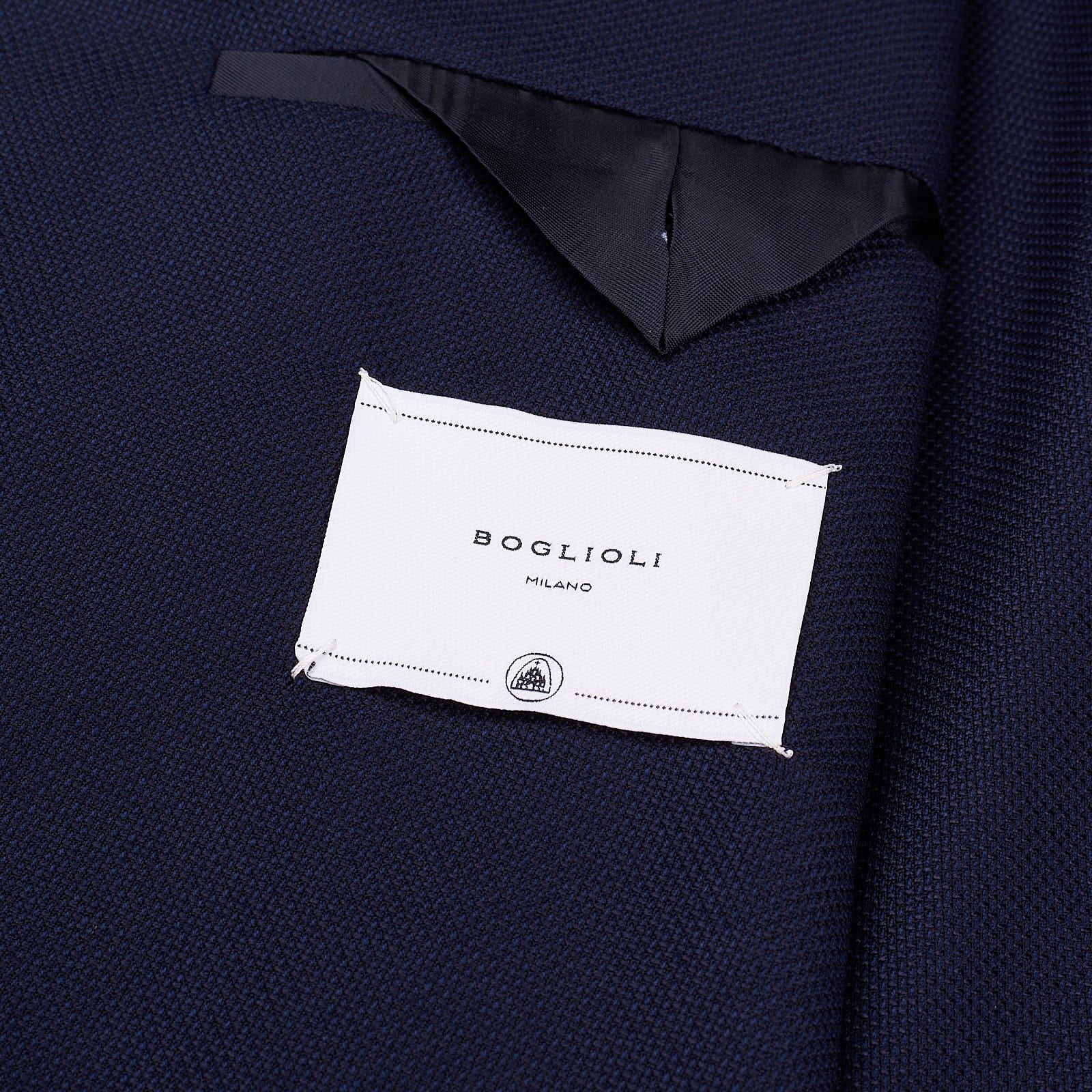 BOGLIOLI Milano "K.Jacket" Navy Blue Wool Unlined Hopsack Jacket NEW BOGLIOLI