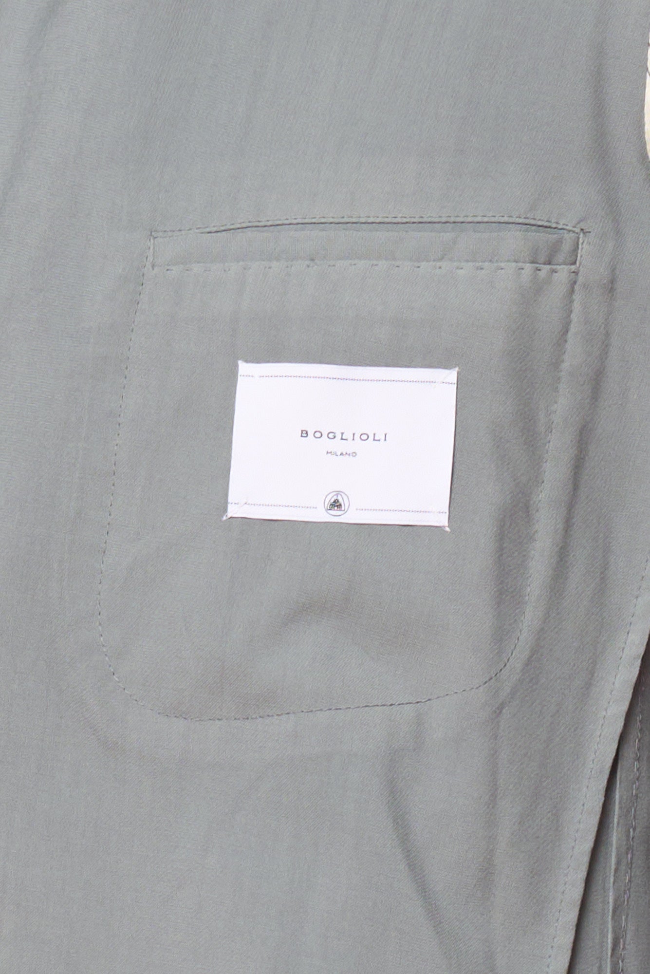 BOGLIOLI Milano "K. Jacket" Gray-Blue Virgin Wool Suit EU 50 NEW US 40