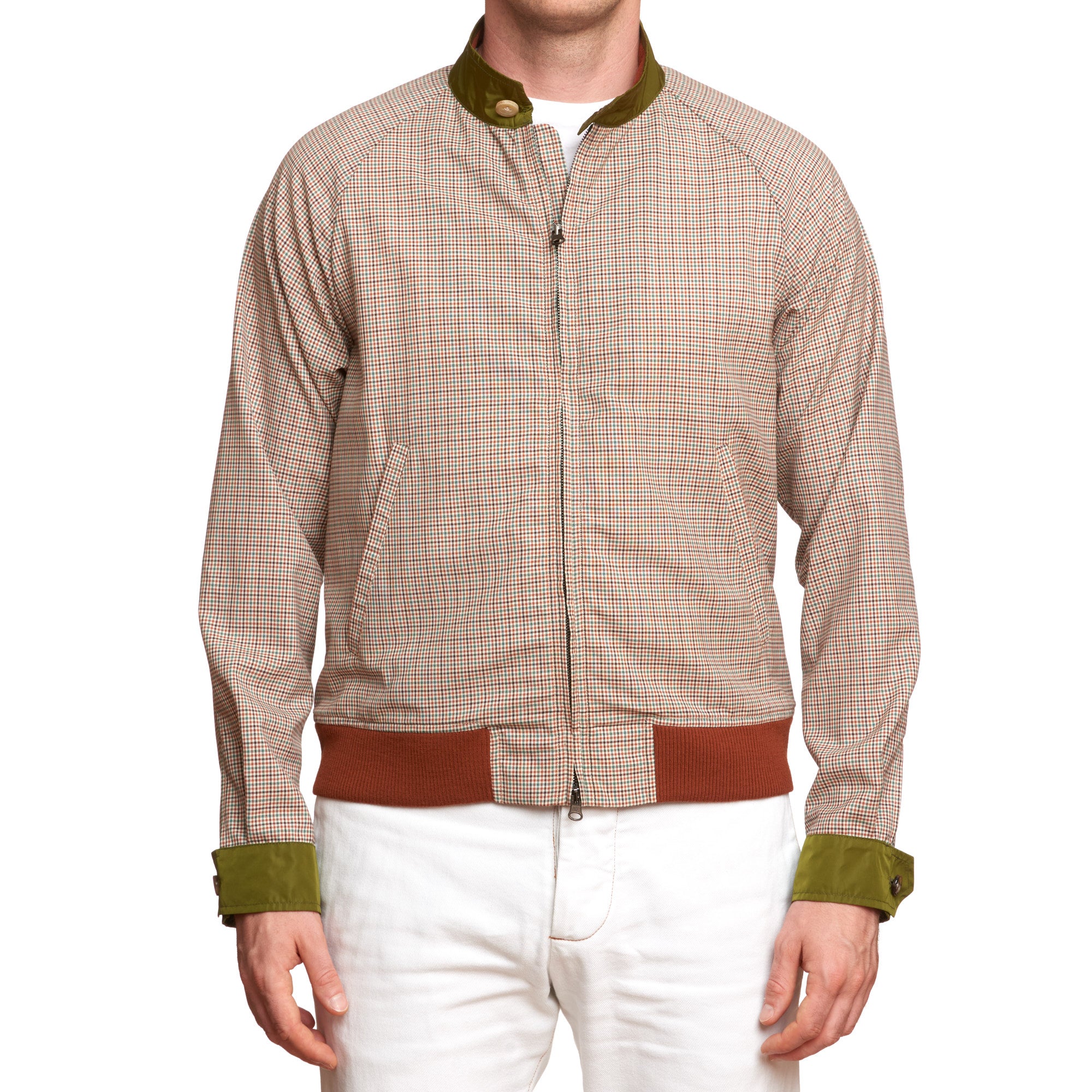 BOGLIOLI Milano "Wear" Unlined Blouson Bomber Jacket EU 48 NEW US S BOGLIOLI