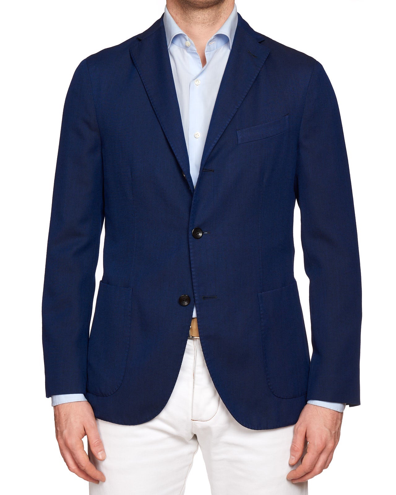 BOGLIOLI "K.Jacket" Blue High-Performance Virgin Wool Unlined Jacket EU 48 NEW US 38 BOGLIOLI