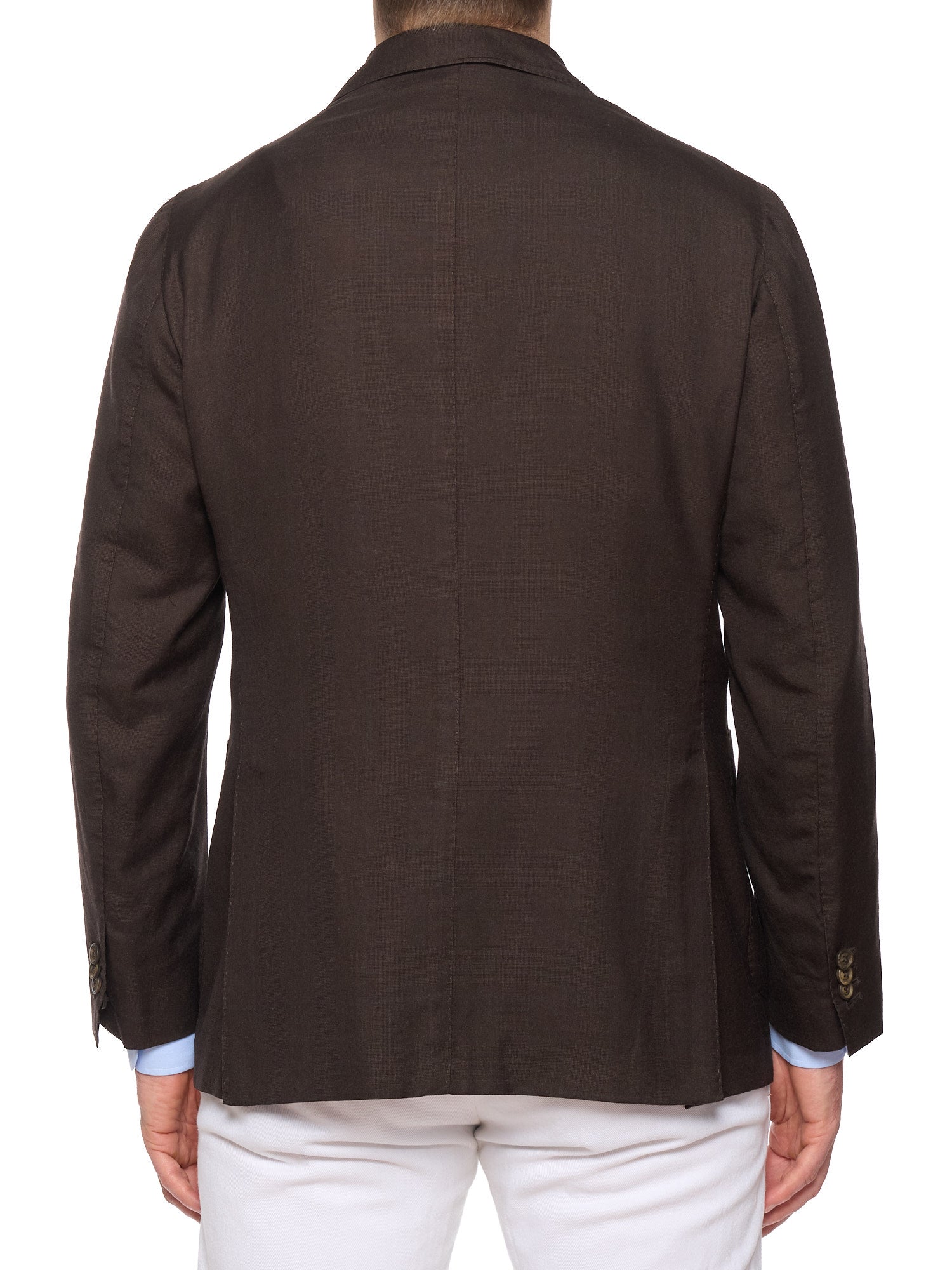 BOGLIOLI "K. Jacket" Chocolate Brown Cashmere-Silk Soft Jacket 50