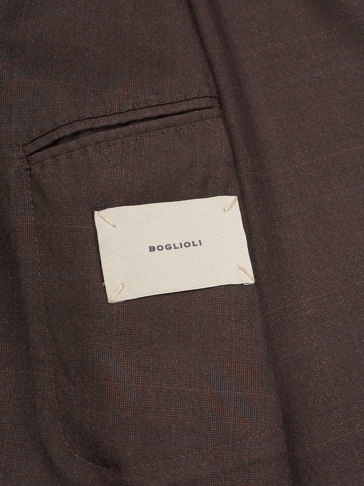 BOGLIOLI "K. Jacket" Chocolate Brown Cashmere-Silk Soft Jacket 50