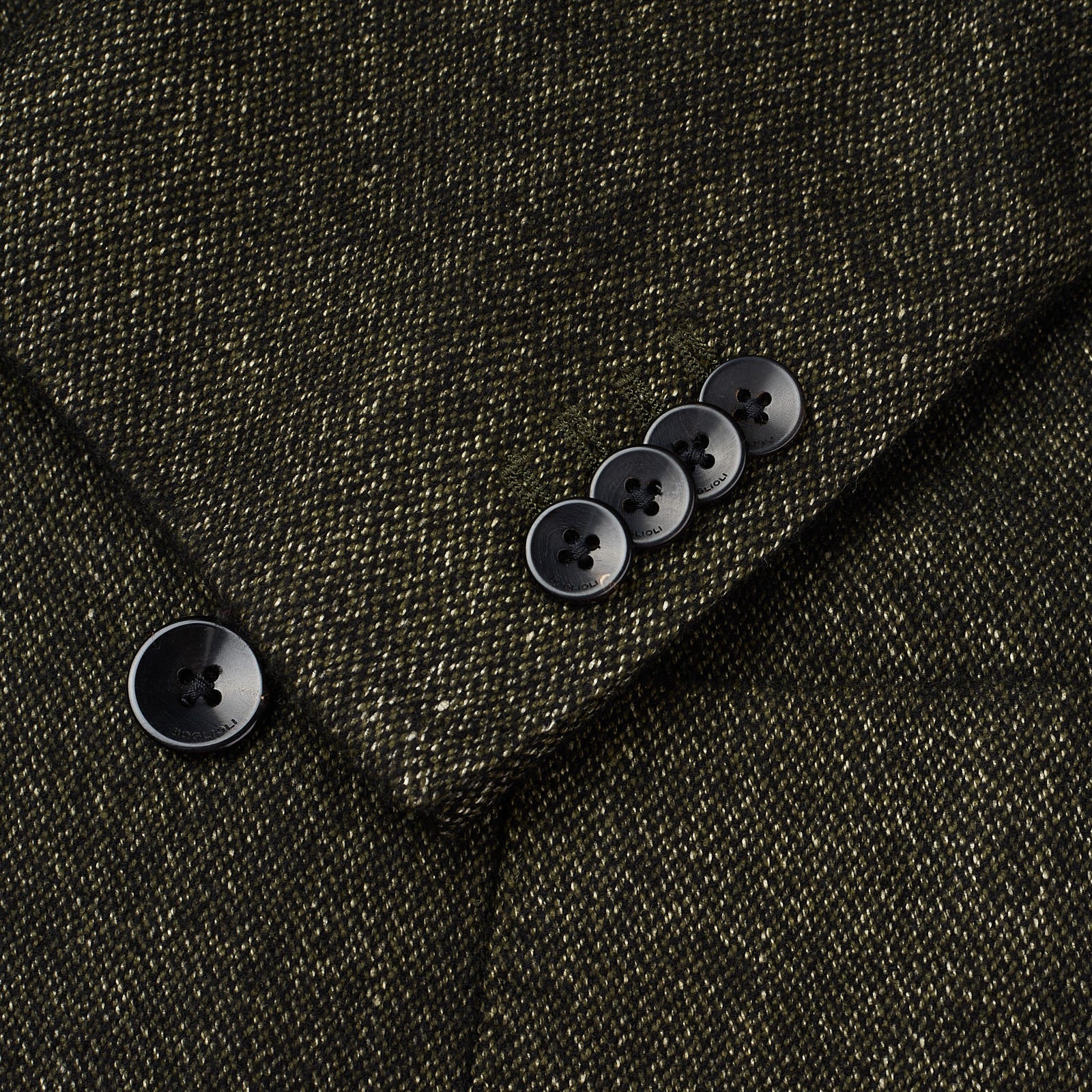 BOGLIOLI "K.Jacket" Green Wool-Silk-Linen-Cashmere Unlined DB Jacket EU 50 NEW US 40 BOGLIOLI