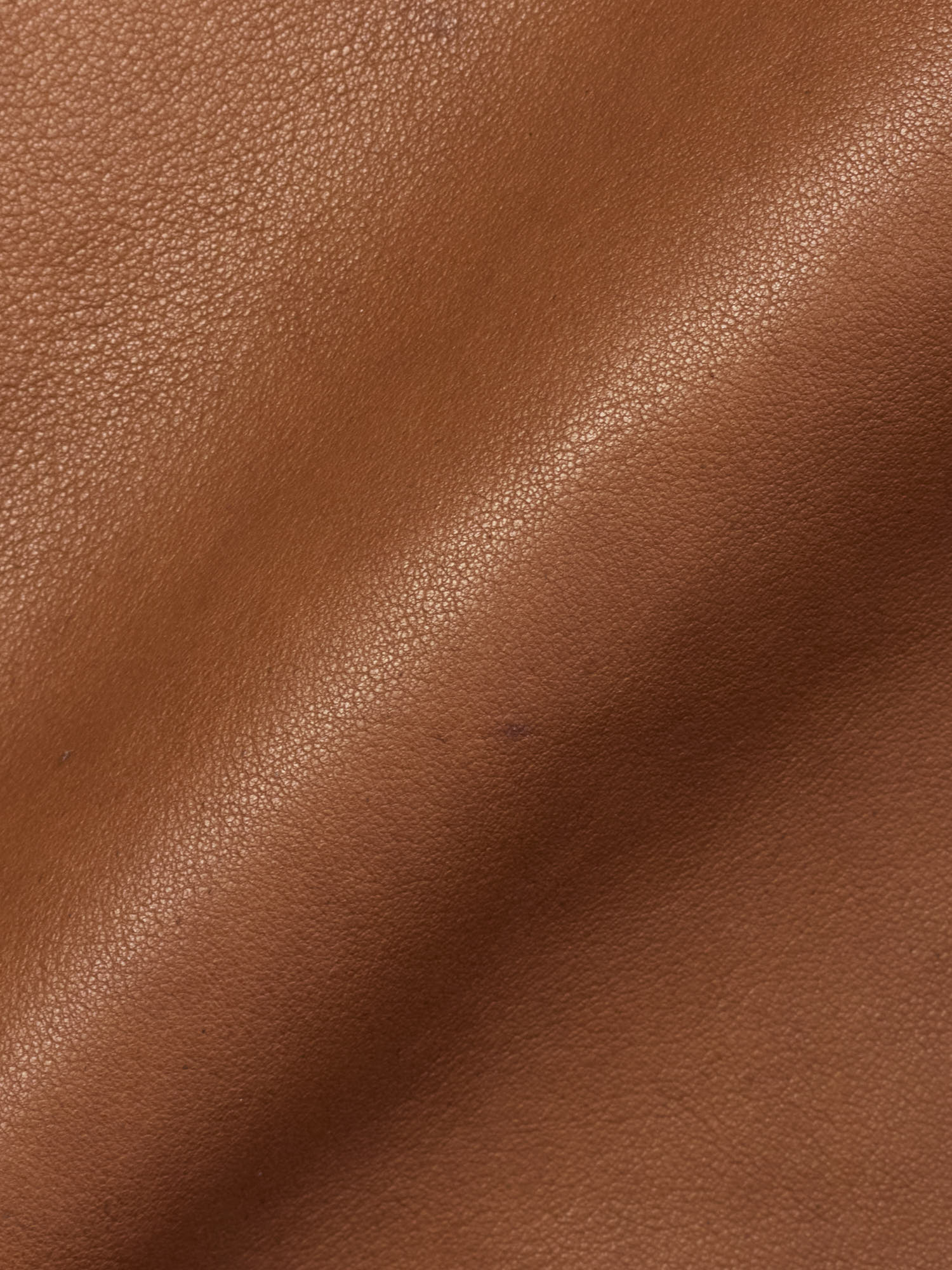 BOTTEGA VENETA Brown Leather Flight Jacket EU 50 US M