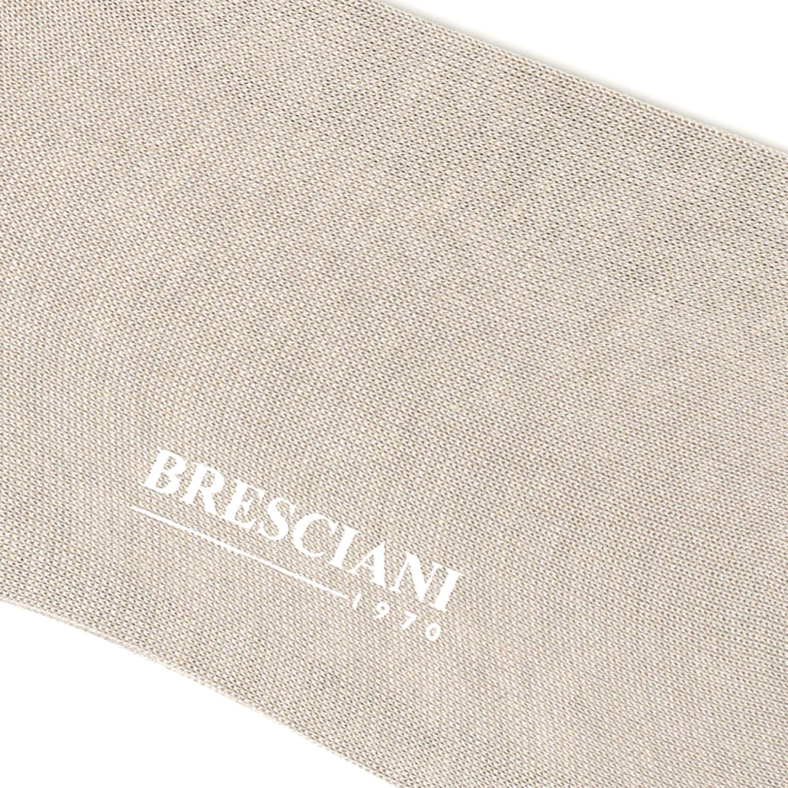 BRESCIANI Cotton-Silk Mid Calf Length Socks US M-L BRESCIANI