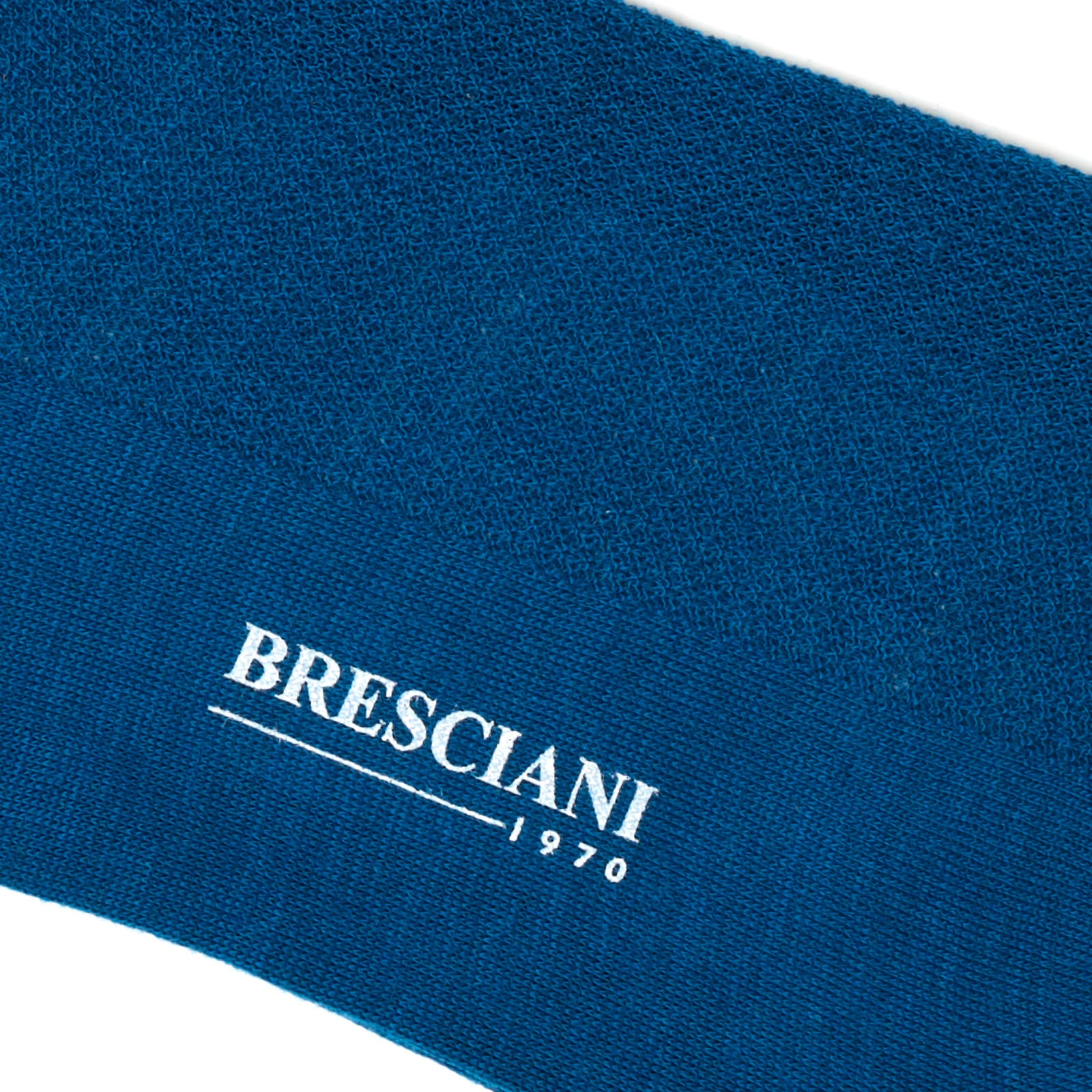 BRESCIANI Wool Micro-Design Mid Calf Length Socks US M-L BRESCIANI