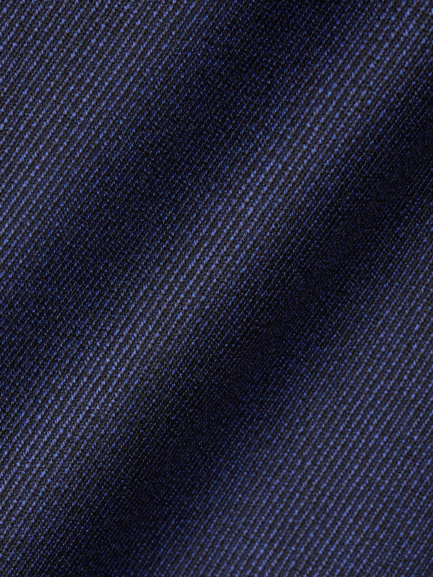 BRIONI Navy Twill Wool Pleated Dress Pants