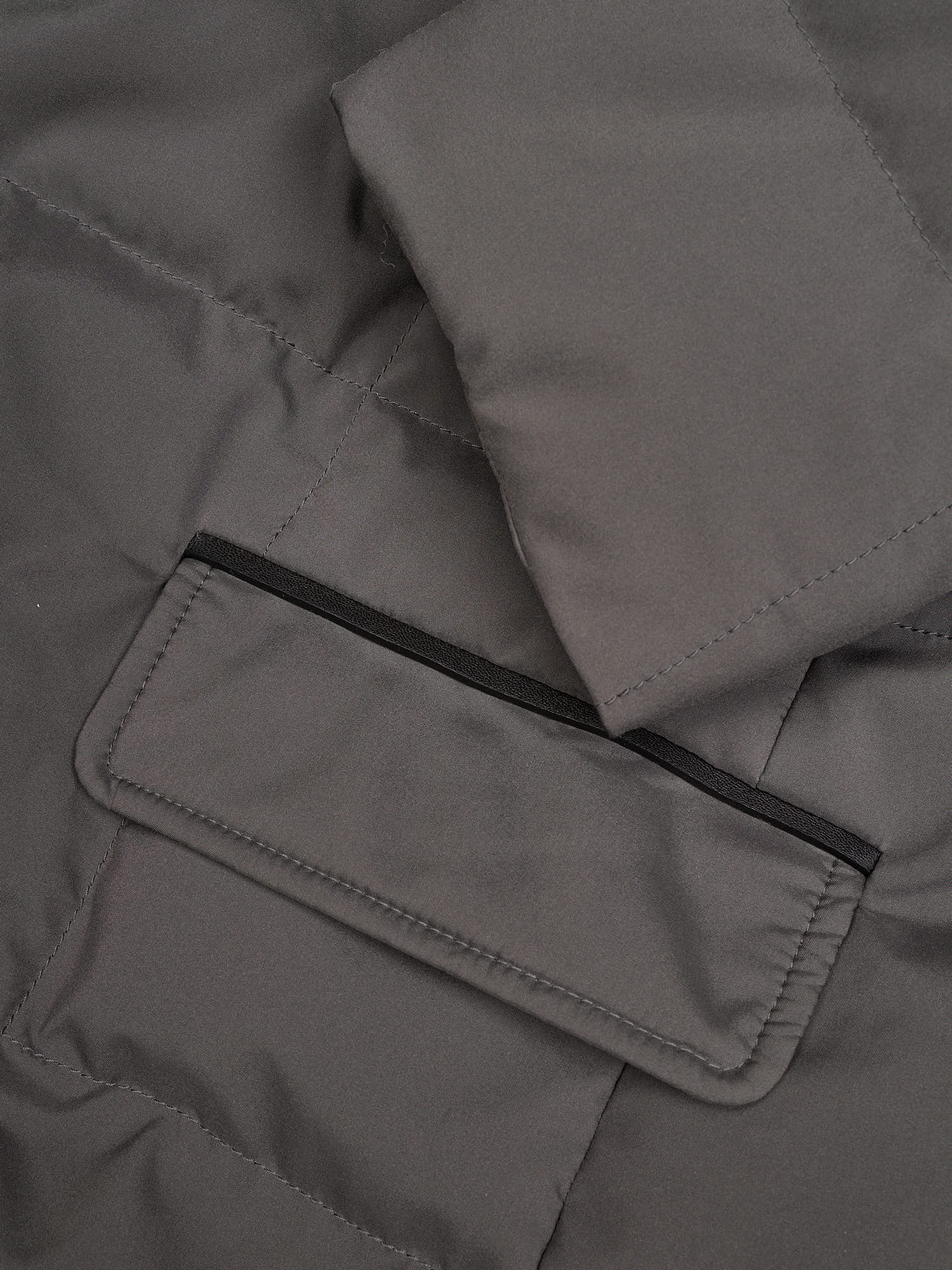 BRIONI Performa Gray Puffer Down Jacket US M Defect