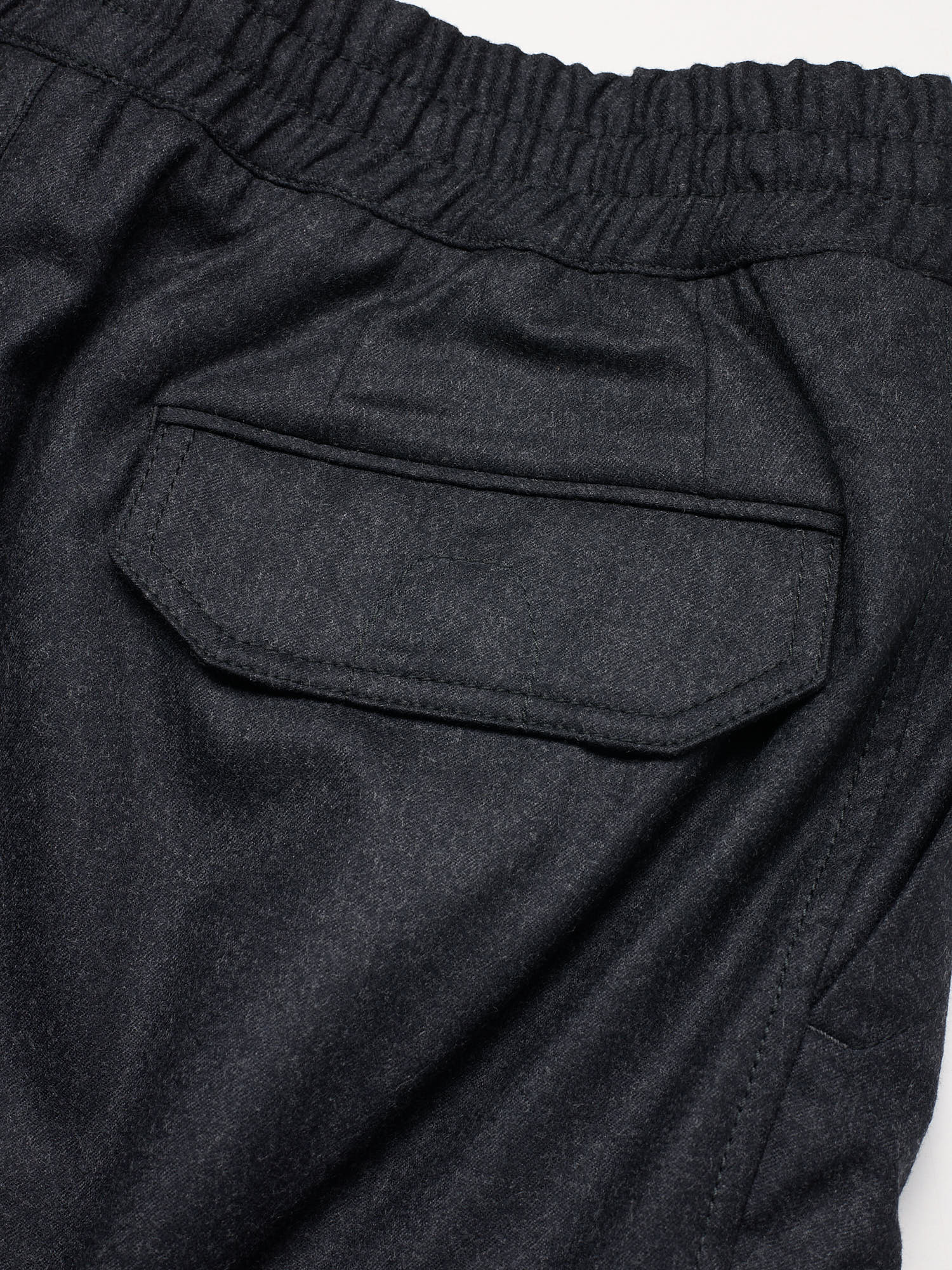 BRIONI Wool Dark Gray Flat Front Cargo Pants EU 52 NEW US 36